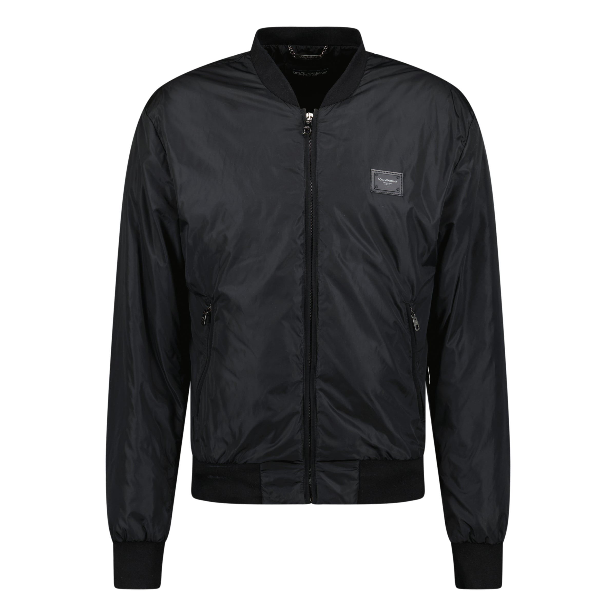 DOLCE AND GABBANA PADDED PLAQUE JACKET | PRE OWNED - LARGE (50) - LARGE | PRE OWNED - Affluent ArchivesUsed HIGH END DESIGNER CLOTHING