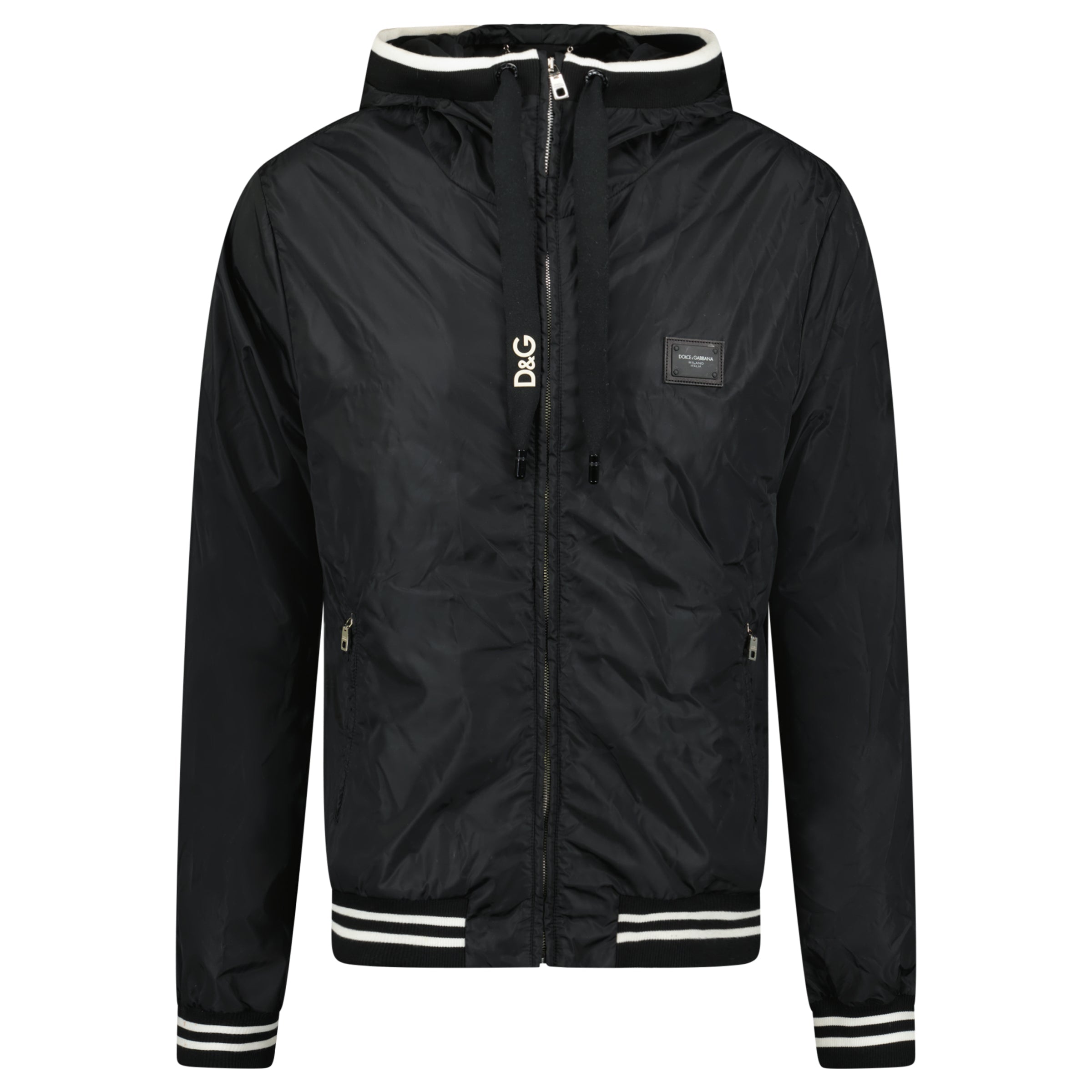 DOLCE AND GABBANA PADDED PLAQUE JACKET - XXL (Fits Large) - Affluent ArchivesUsed HIGH END DESIGNER CLOTHING