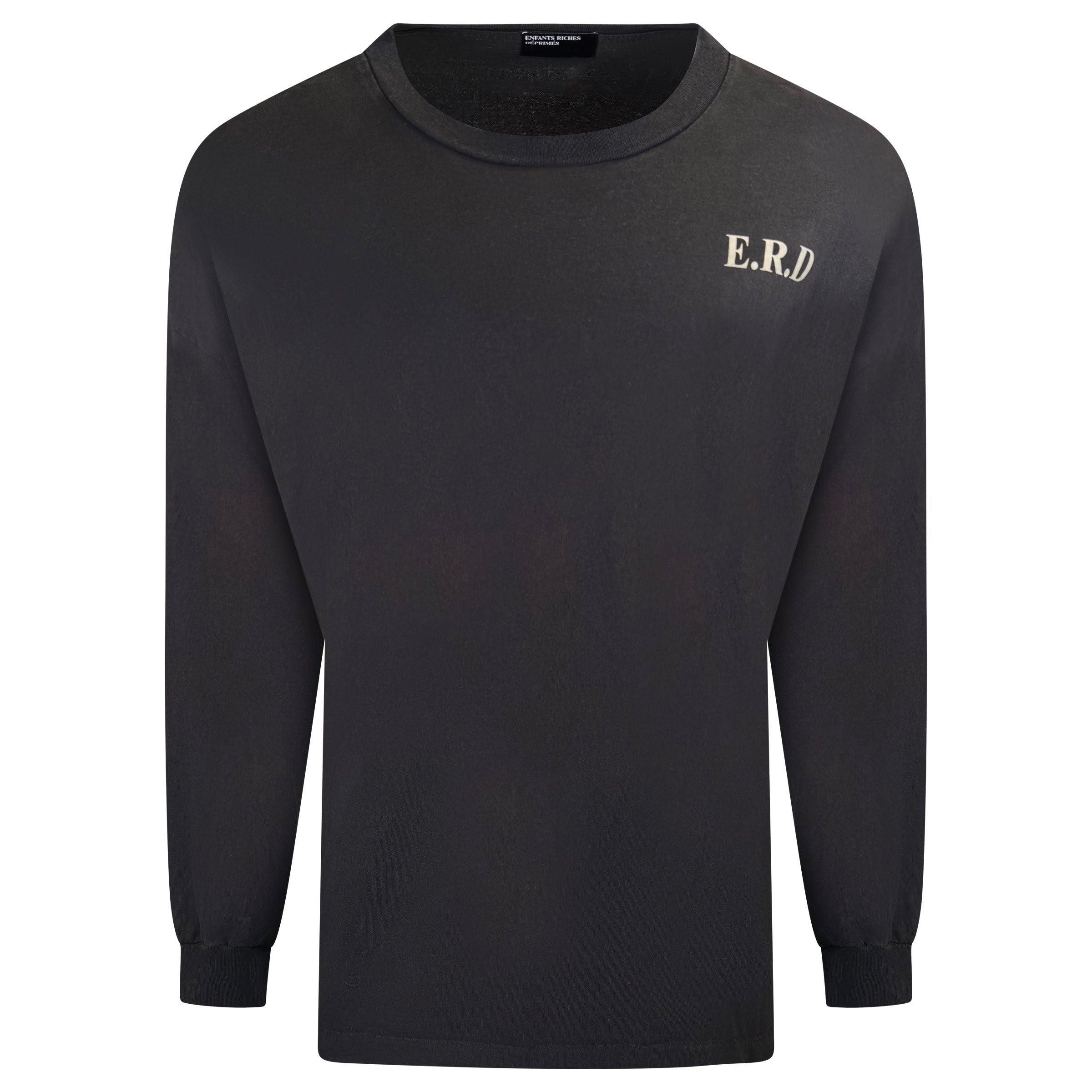 ENFANTS RICHES DEPRIMES LONG SLEEVED T SHIRT - XXL (Fits XL) - Affluent ArchivesUsed HIGH END DESIGNER CLOTHING