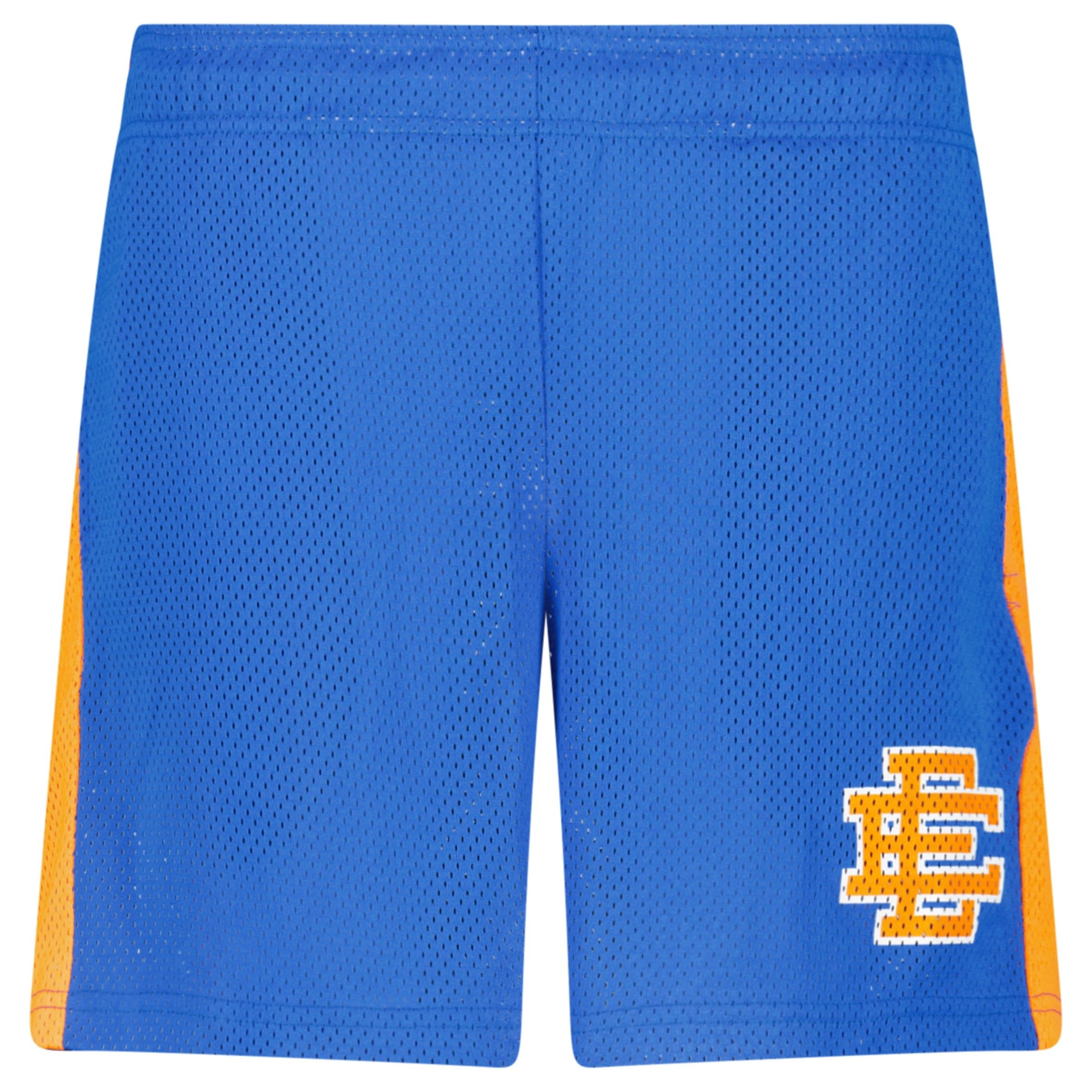ERIC EMANEUL BLUE / ORANGE SHORTS - MEDIUM (Fit M/S) - Affluent ArchivesUsed HIGH END DESIGNER CLOTHING