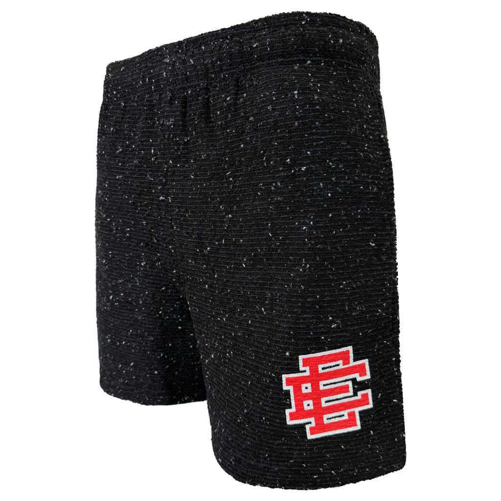 ERIC EMANUEL BLACK WAFFLE SHORTS - XL (Fits L) | NEW - Affluent ArchivesUsed HIGH END DESIGNER CLOTHING