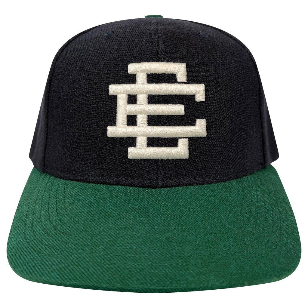 ERIC EMANUEL NAVY / GREEN TRUCKER CAP | PRE OWNED - Affluent ArchivesUsed HIGH END DESIGNER CLOTHING