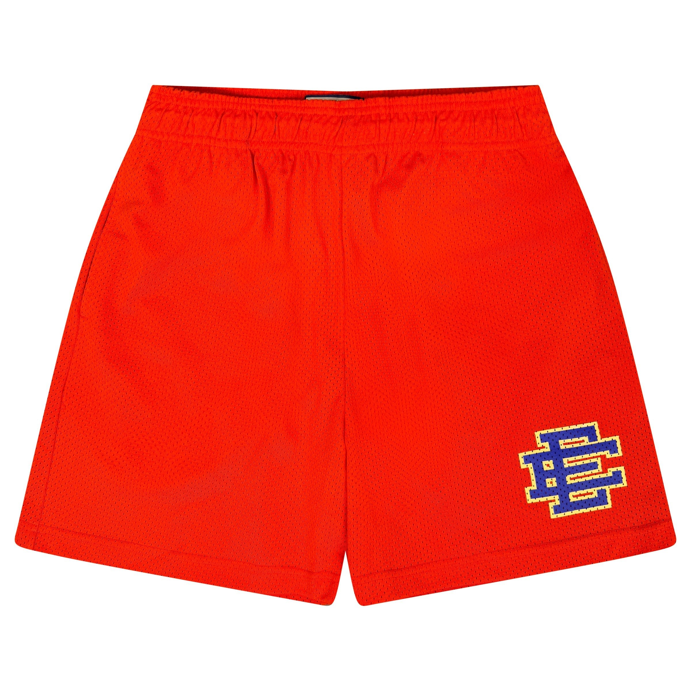 ERIC EMANUEL ORANGE SHORTS - LARGE (Fits Medium) NEW - Affluent ArchivesUsed HIGH END DESIGNER CLOTHING