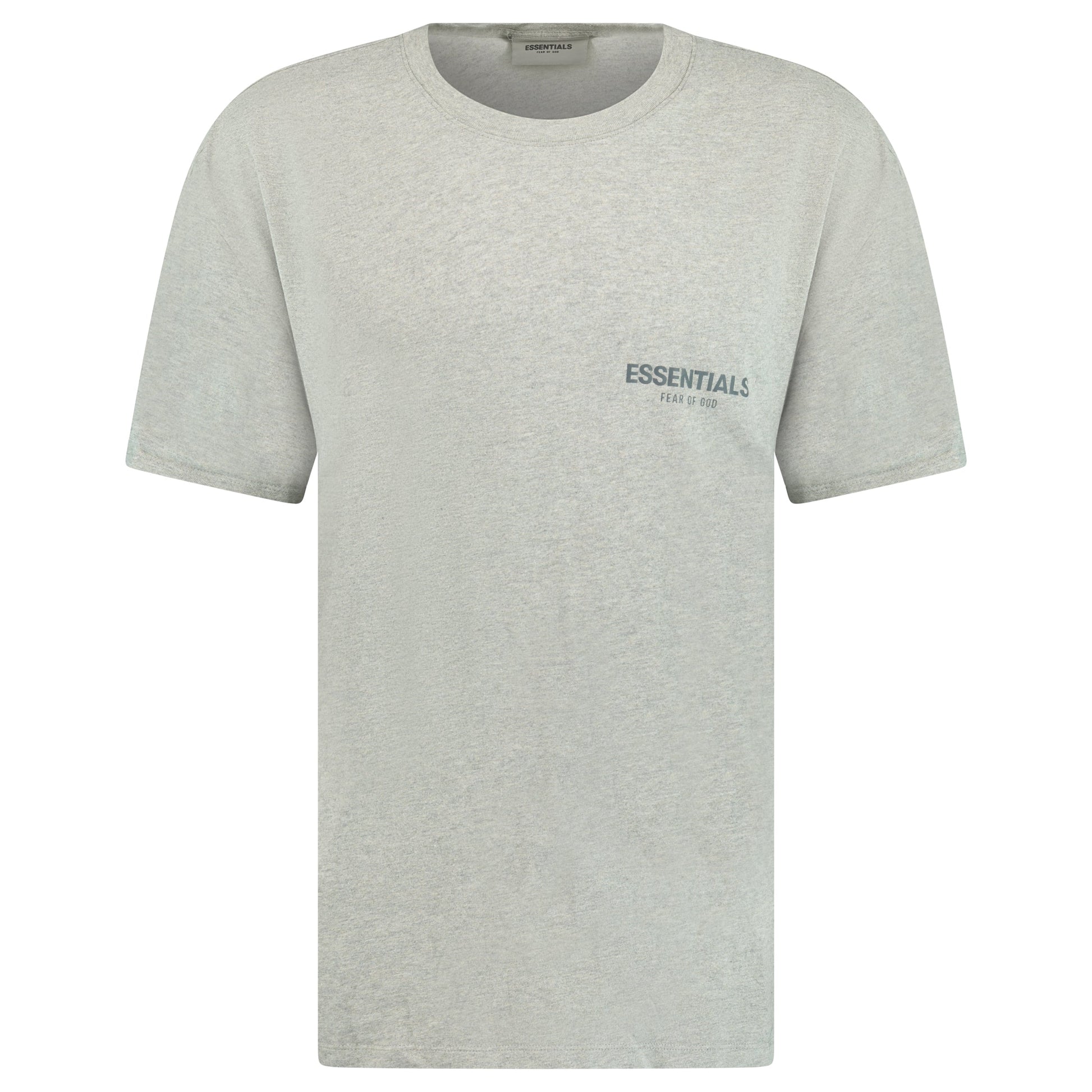 ESSENTIALS FEAR OF GOD T SHIRT GREY - MEDIUM (Fits L) - Affluent ArchivesUsed HIGH END DESIGNER CLOTHING
