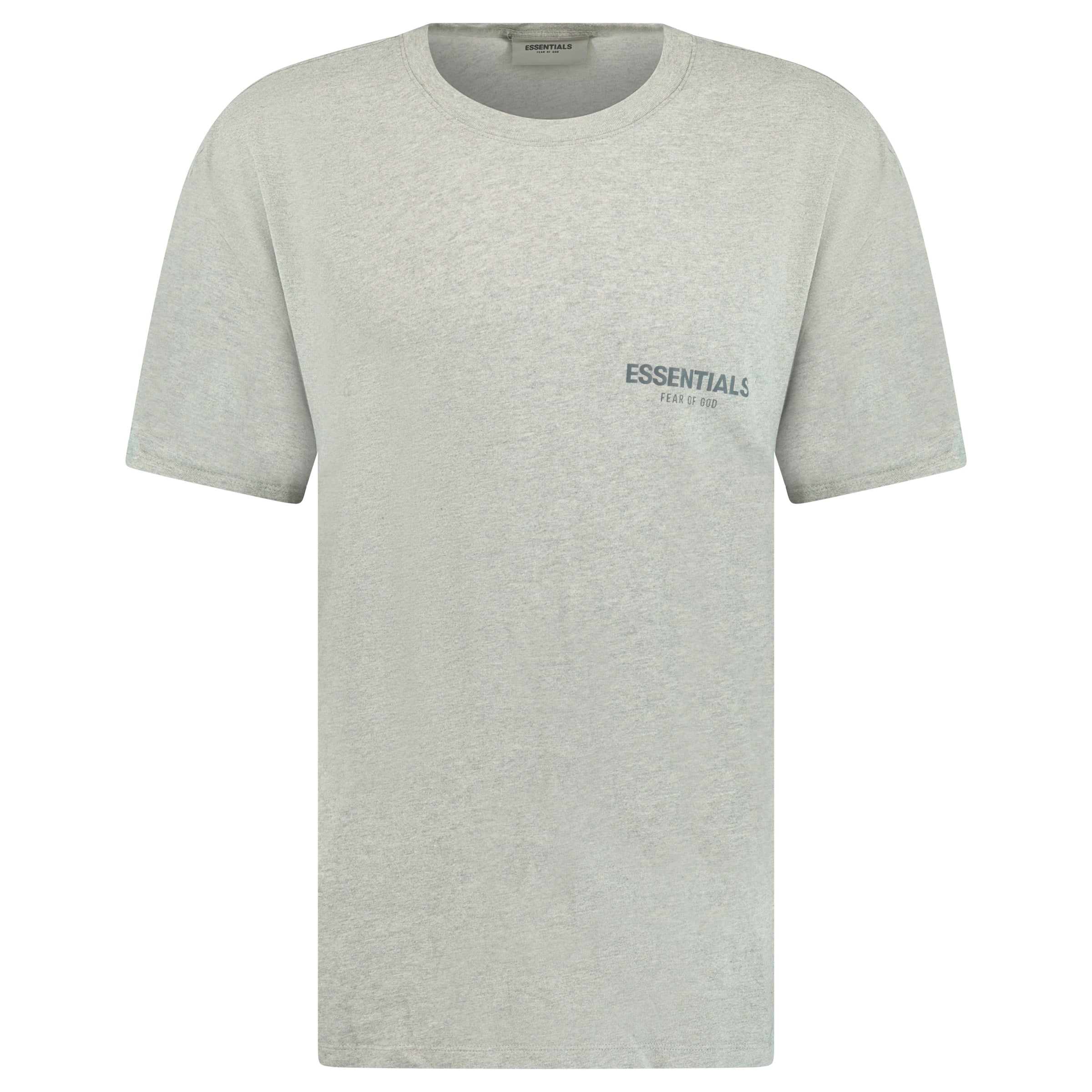 ESSENTIALS FEAR OF GOD T SHIRT GREY - MEDIUM (Fits L) - Affluent ArchivesUsed HIGH END DESIGNER CLOTHING
