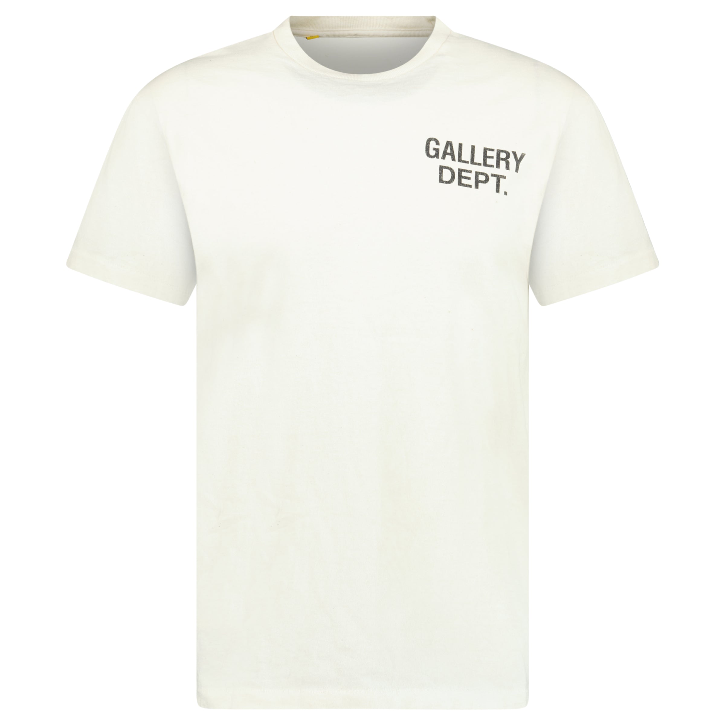 GALLERY DEPT BEIGE T SHIRT - LARGE (Fits S/M) - Affluent ArchivesUsed HIGH END DESIGNER CLOTHING