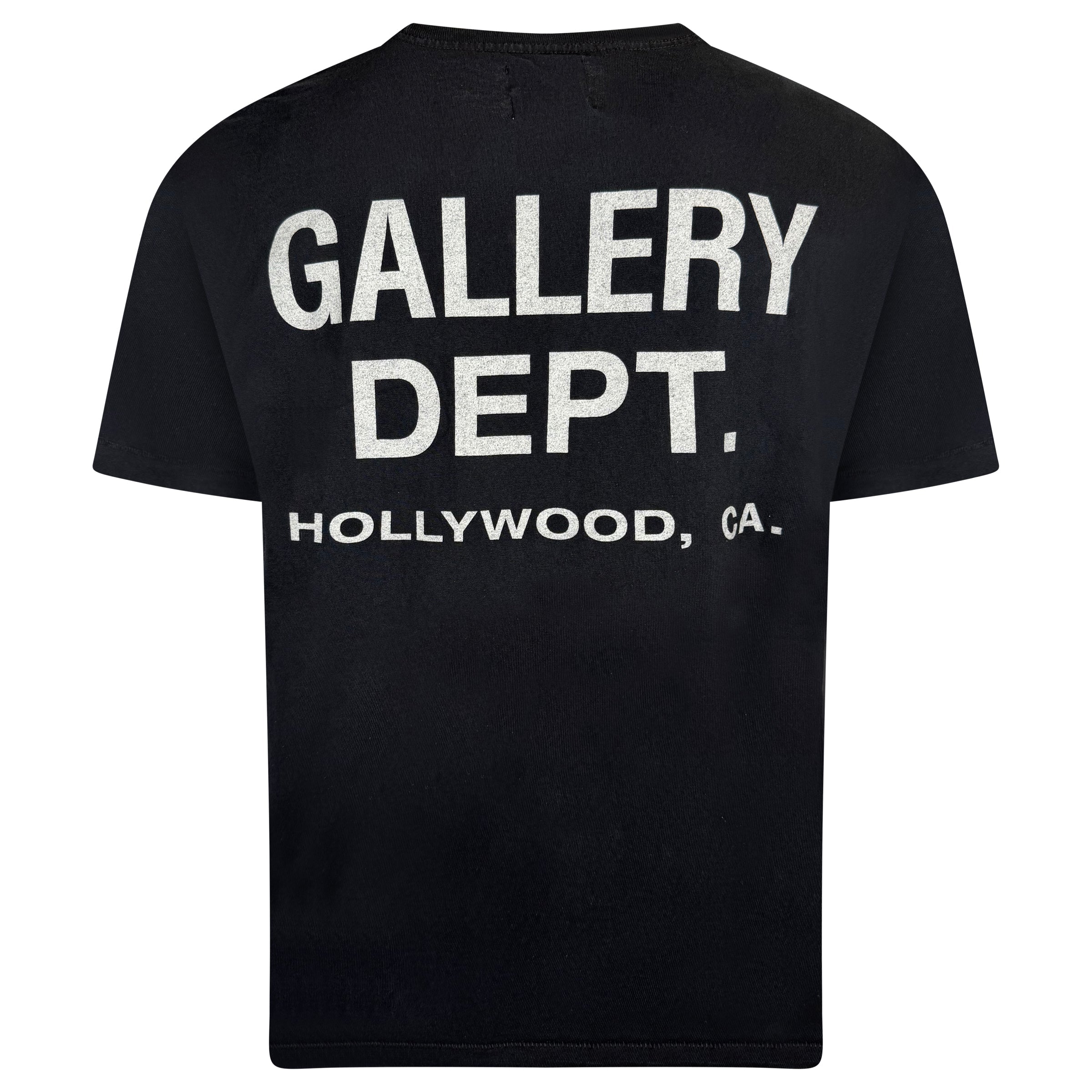 GALLERY DEPT BLACKK LOGO T SHIRT - LARGE - Affluent ArchivesUsed HIGH END DESIGNER CLOTHING