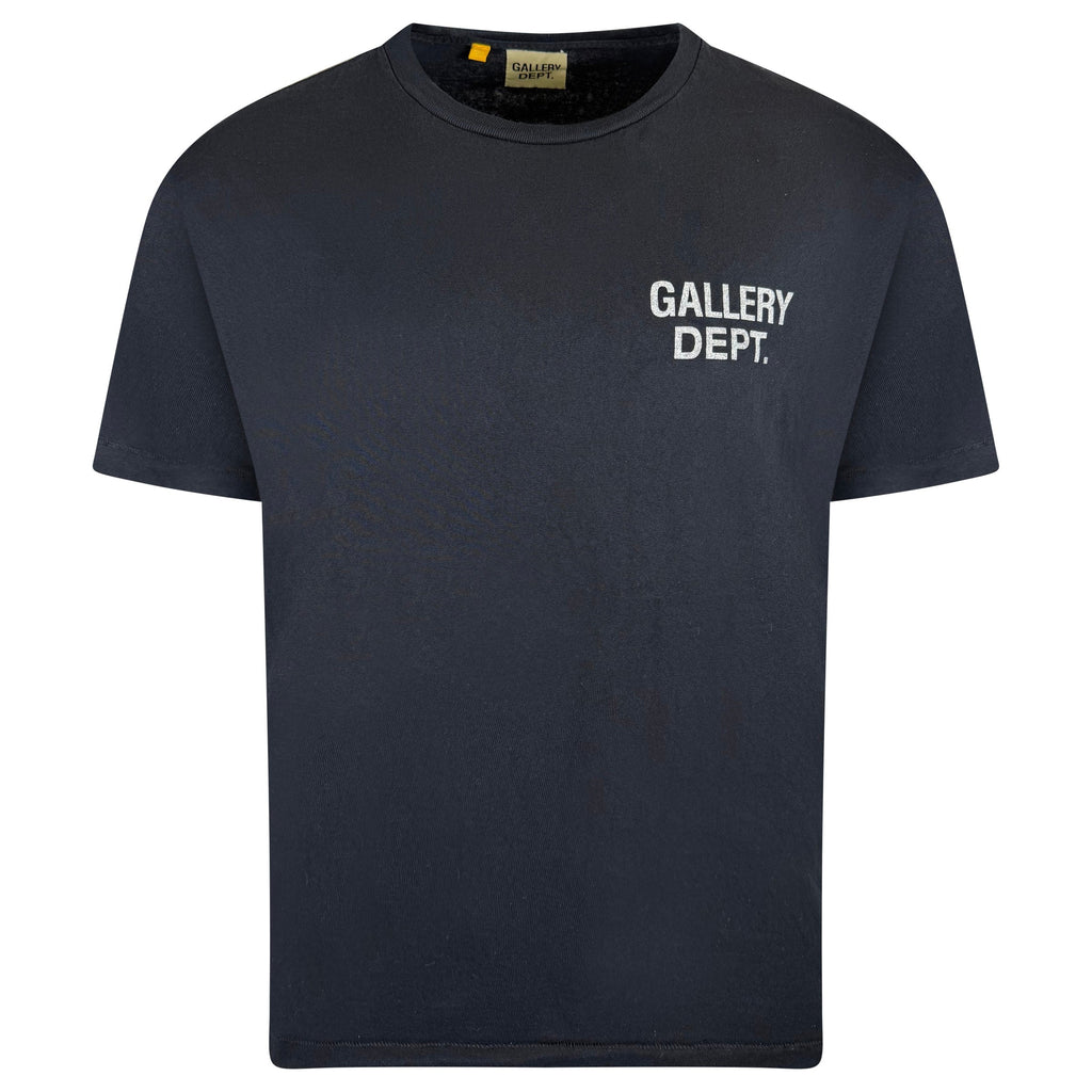 GALLERY DEPT BLACKK LOGO T SHIRT - LARGE - Affluent ArchivesUsed HIGH END DESIGNER CLOTHING