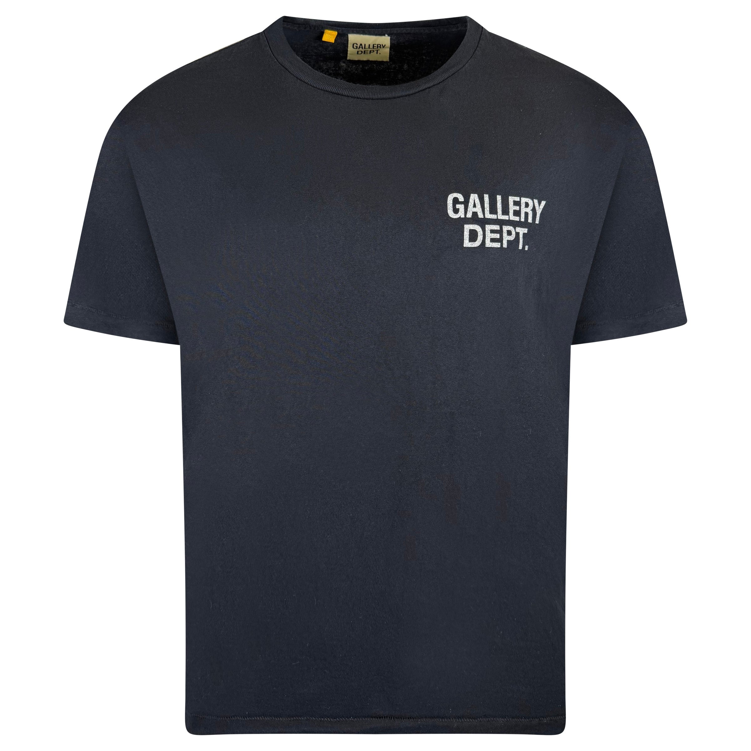 GALLERY DEPT BLACKK LOGO T SHIRT - LARGE - Affluent ArchivesUsed HIGH END DESIGNER CLOTHING