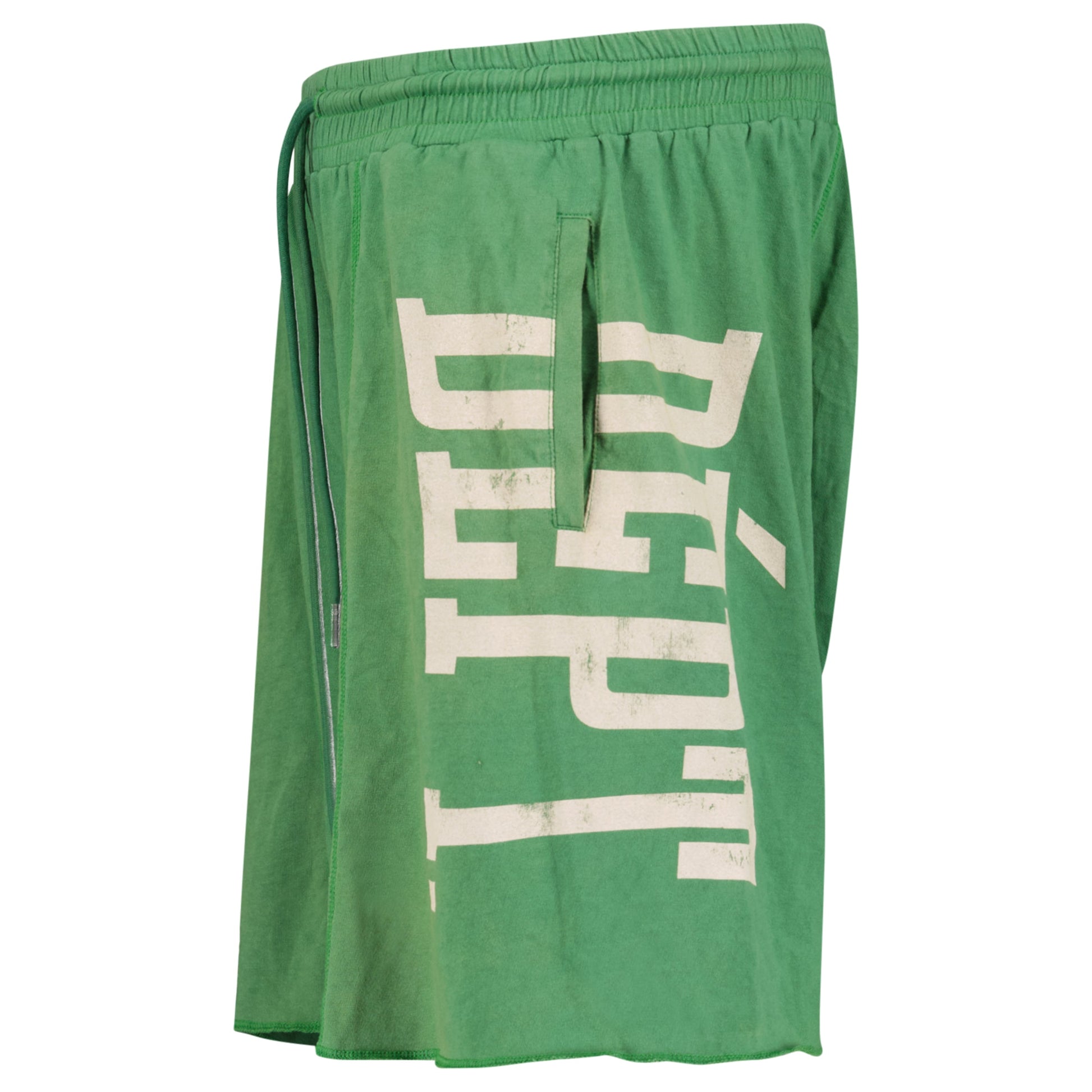GALLERY DEPT GREEN TRACK SHORTS - LARGE - Affluent ArchivesUsed HIGH END DESIGNER CLOTHING