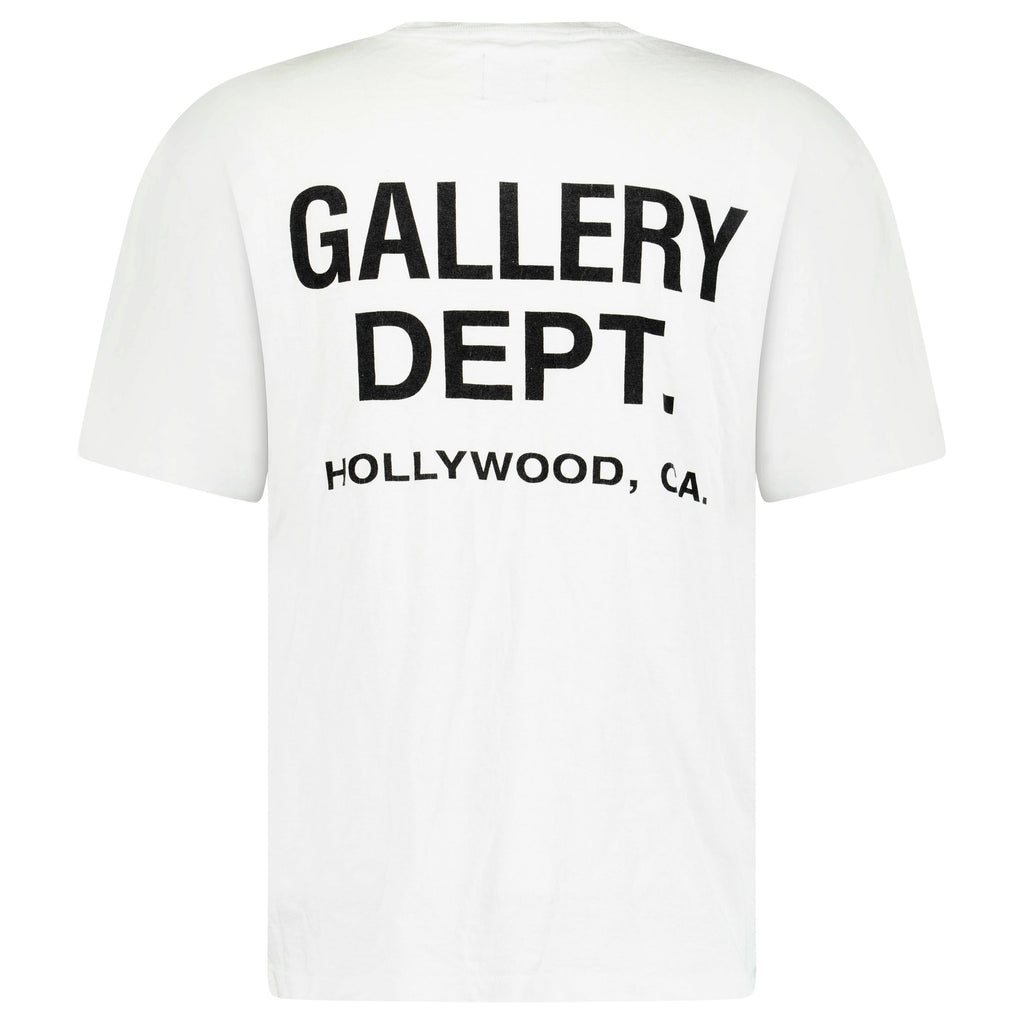 GALLERY DEPT LIGHT BLUE T SHIRT - LARGE (Fits Medium) - Affluent ArchivesUsed HIGH END DESIGNER CLOTHING