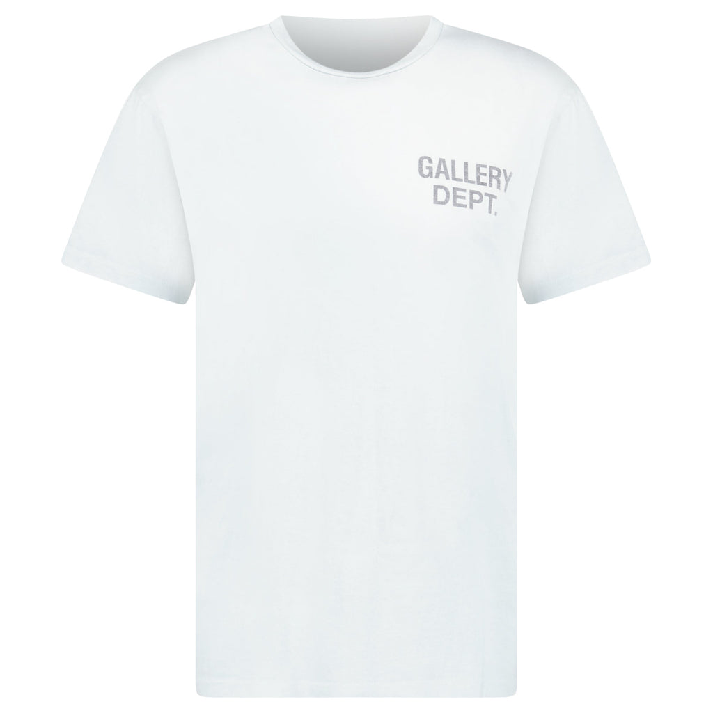 GALLERY DEPT LIGHT BLUE T SHIRT - MEDIUM - Affluent ArchivesUsed HIGH END DESIGNER CLOTHING