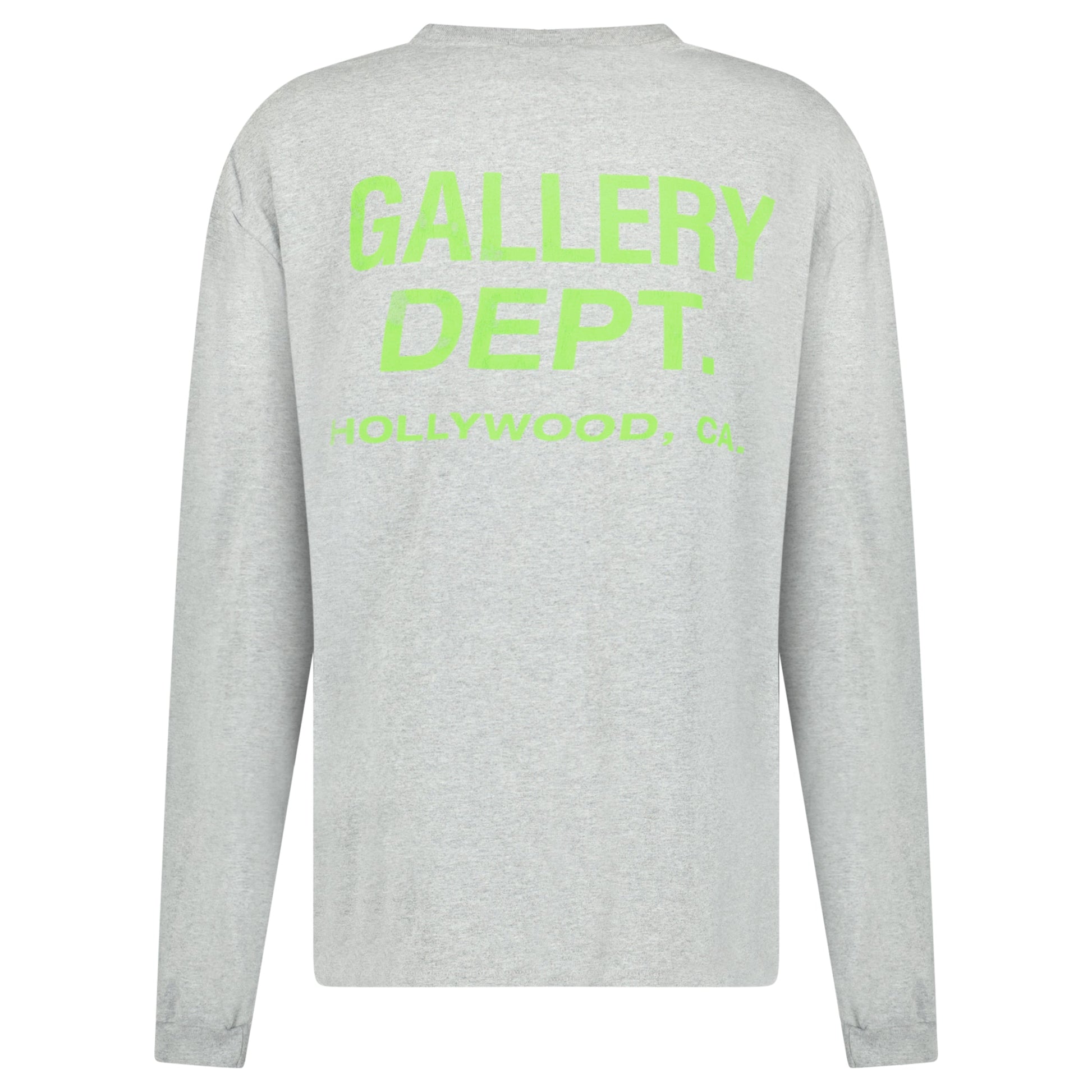 GALLERY DEPT LONG SLEEVED GREY T SHIRT - XL (NEW WITH TAGS) - Affluent ArchivesUsed HIGH END DESIGNER CLOTHING