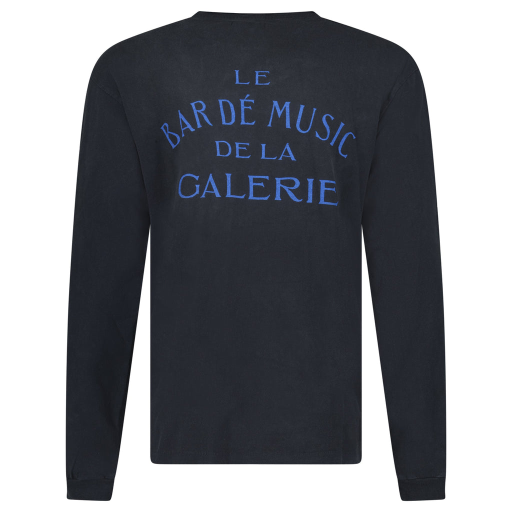 GALLERY DEPT LONG SLEEVED NAVY T SHIRT - MEDIUM (Fits L) NEW WITH TAGS - Affluent ArchivesUsed HIGH END DESIGNER CLOTHING