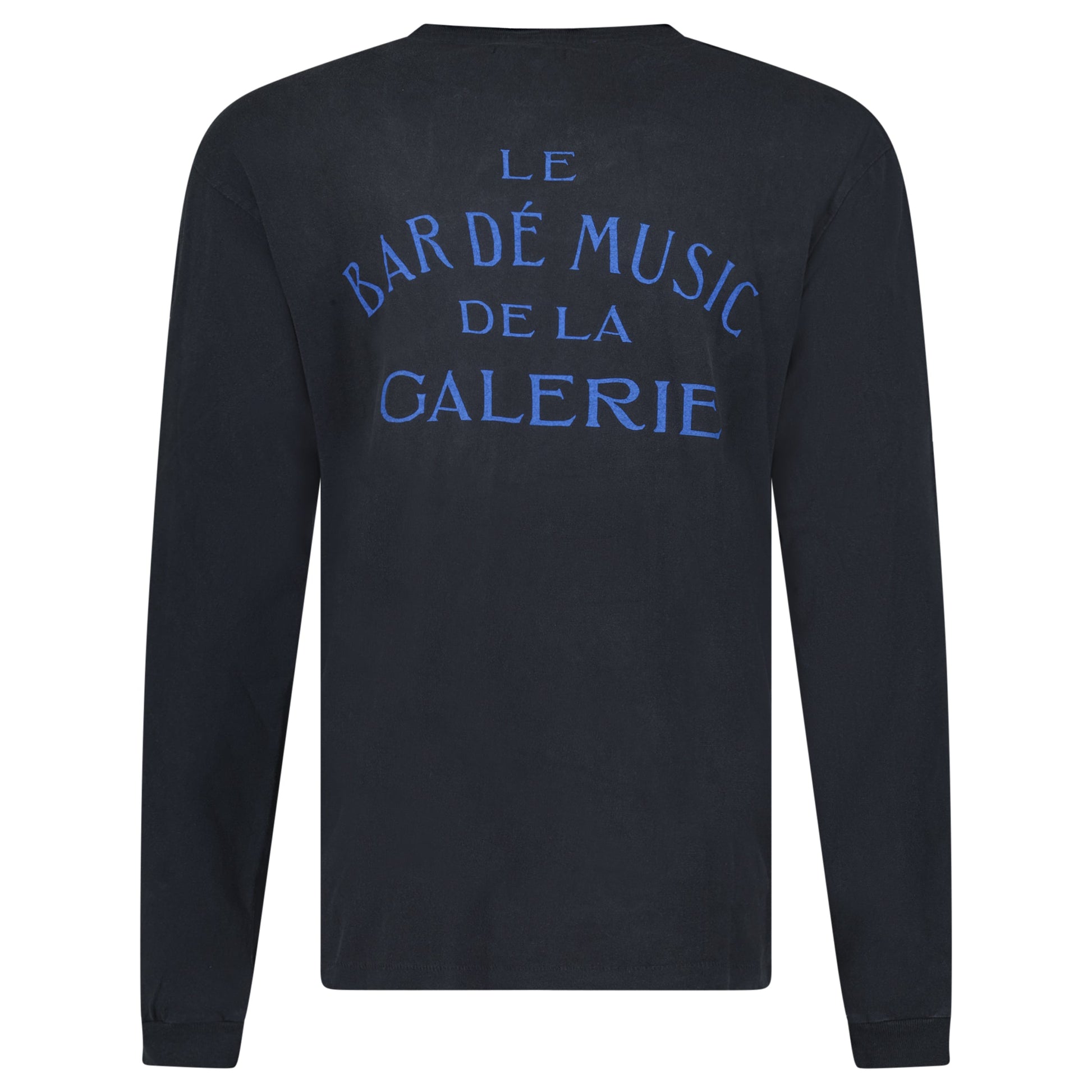 GALLERY DEPT LONG SLEEVED NAVY T SHIRT - MEDIUM (Fits L) NEW WITH TAGS - Affluent ArchivesUsed HIGH END DESIGNER CLOTHING