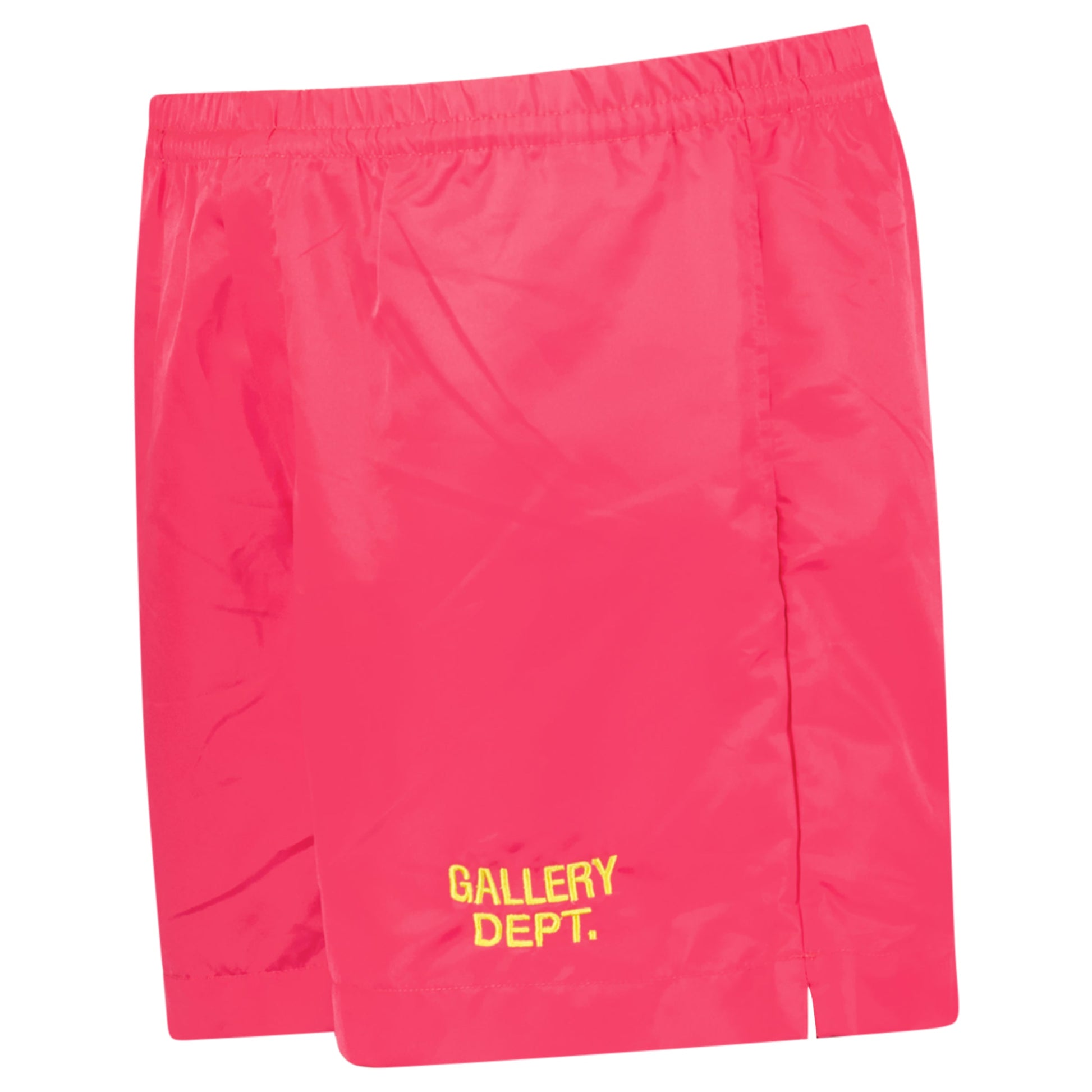 GALLERY DEPT PINK LOGO SHORTS - MEDIUM (NEW WITH TAGS) - Affluent ArchivesUsed HIGH END DESIGNER CLOTHING