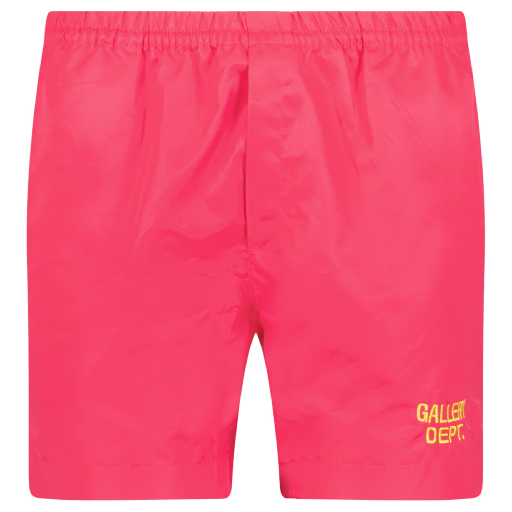 GALLERY DEPT PINK LOGO SHORTS - MEDIUM (NEW WITH TAGS) - Affluent ArchivesUsed HIGH END DESIGNER CLOTHING