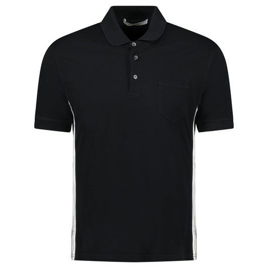 GIVENCHY BLACK LOGO POLO - MEDIUM - Affluent ArchivesUsed HIGH END DESIGNER CLOTHING