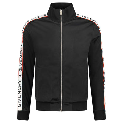 Givenchy Black Track Jacket - Small | Pre-Owned