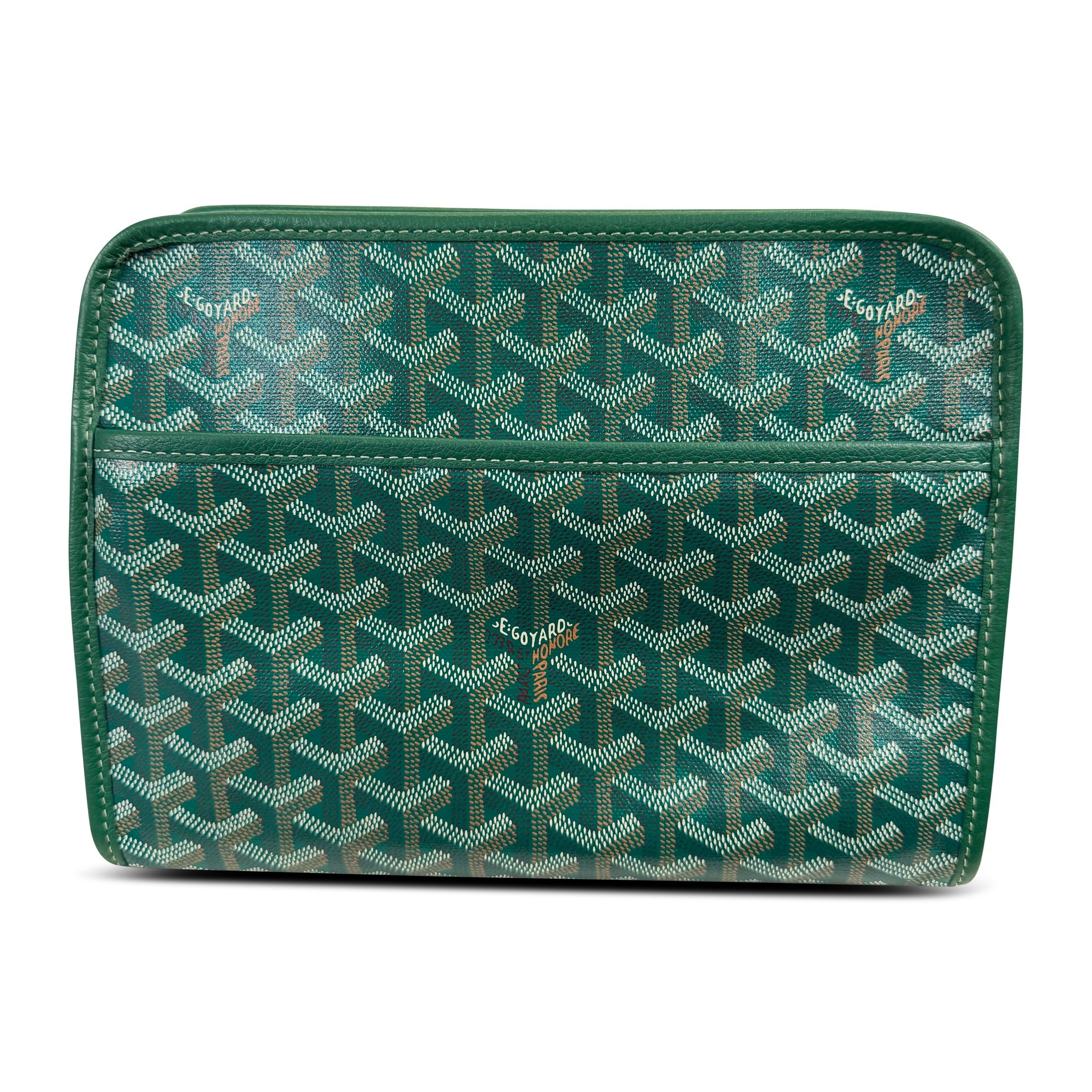 GOYARD BAG JOUVENCE GREEN - Affluent ArchivesUsed HIGH END DESIGNER CLOTHING