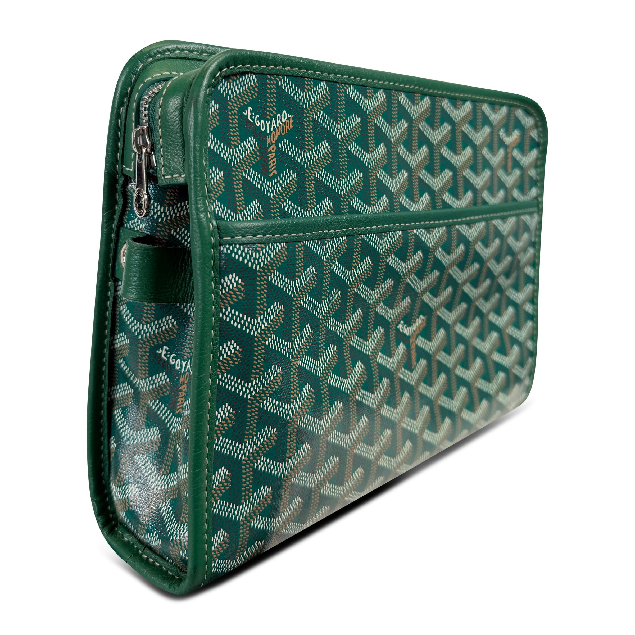 GOYARD BAG JOUVENCE GREEN - Affluent ArchivesUsed HIGH END DESIGNER CLOTHING