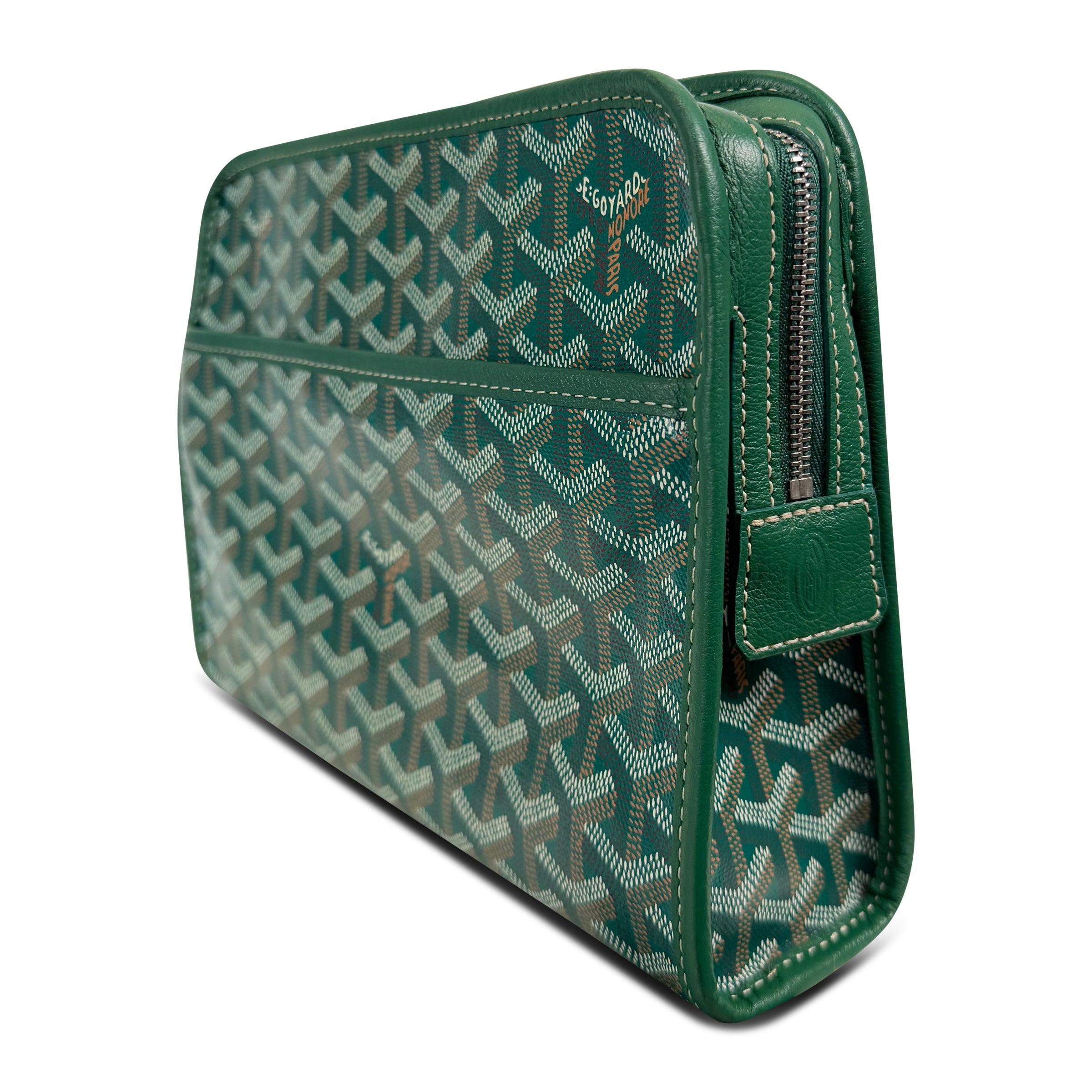 GOYARD BAG JOUVENCE GREEN - Affluent ArchivesUsed HIGH END DESIGNER CLOTHING