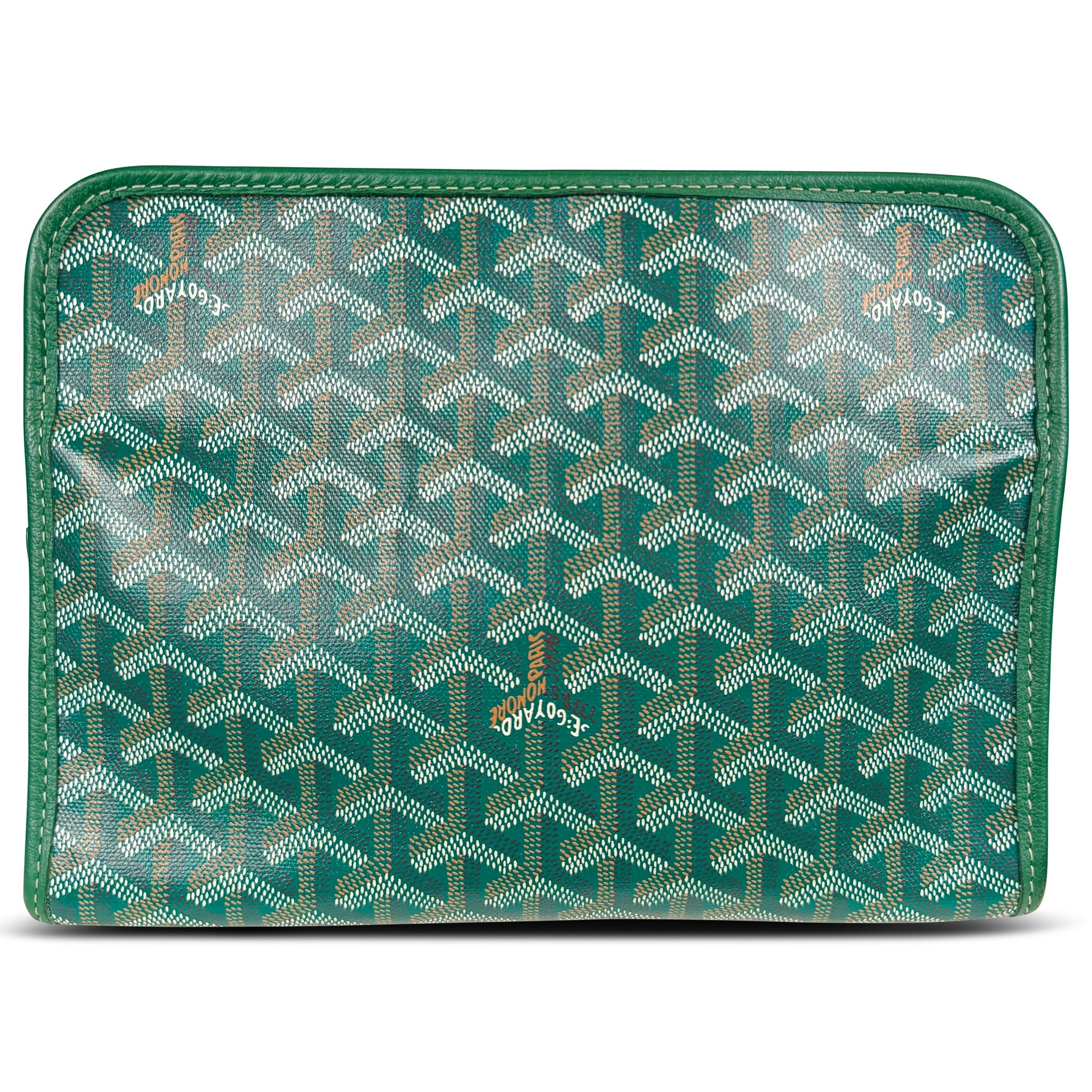 GOYARD BAG JOUVENCE GREEN | PRE OWNED - Affluent ArchivesUsed HIGH END DESIGNER CLOTHING