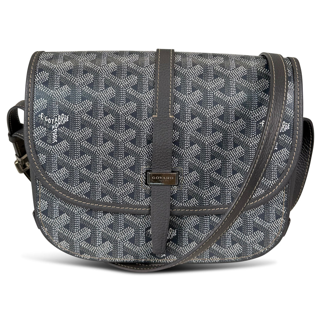 GOYARD BELVEDERE GREY MESSENGER BAG PM | PRE OWNED - Affluent ArchivesUsed HIGH END DESIGNER CLOTHING