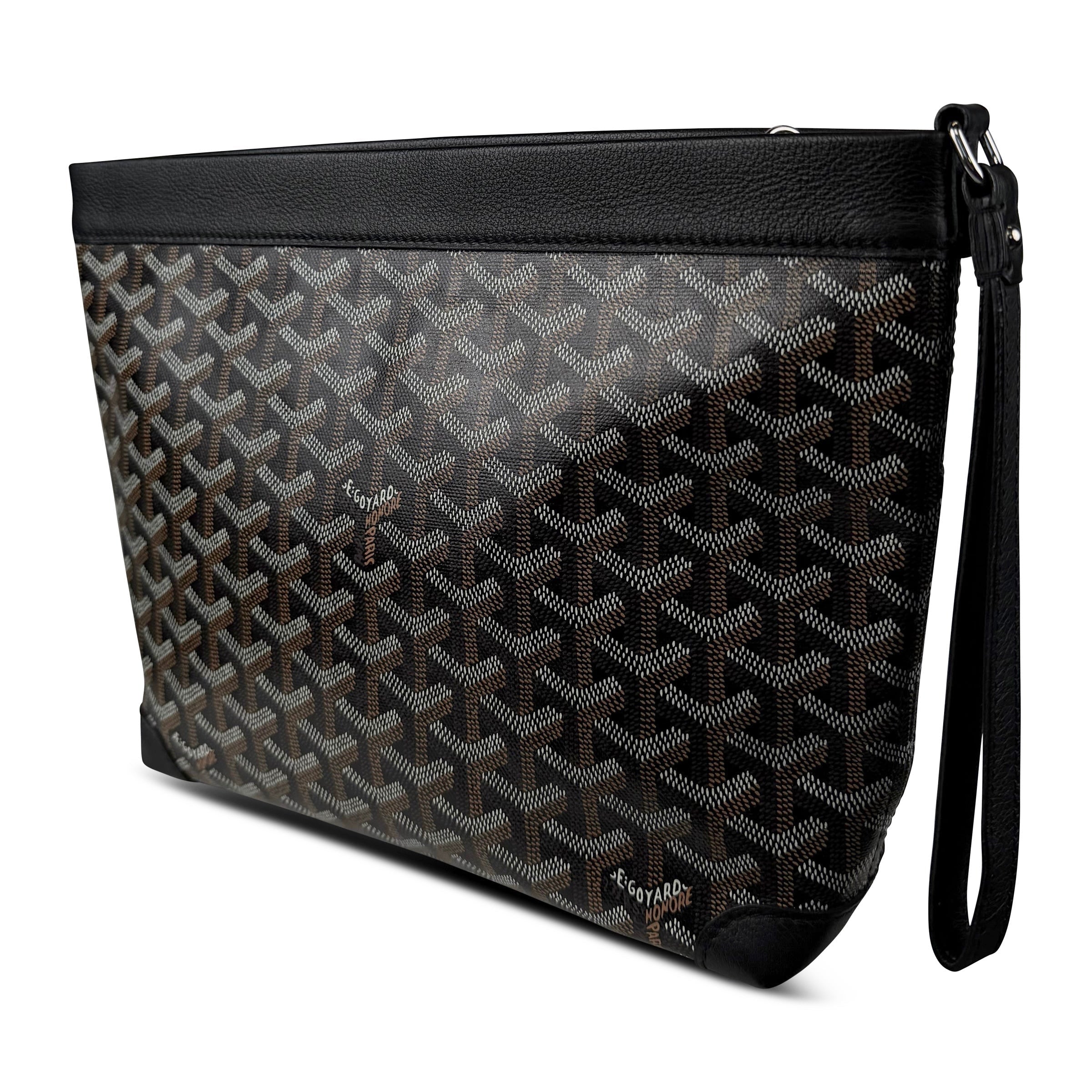 GOYARD BLACK CONTI | PRE OWNED - Affluent ArchivesUsed HIGH END DESIGNER CLOTHING
