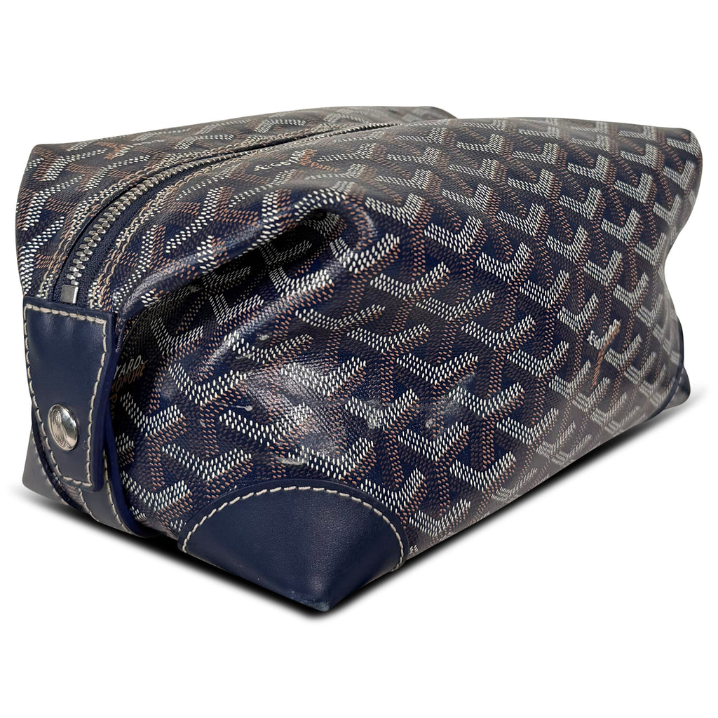 GOYARD BOWLING 25 BLUE | PRE OWNED - Affluent ArchivesUsed HIGH END DESIGNER CLOTHING