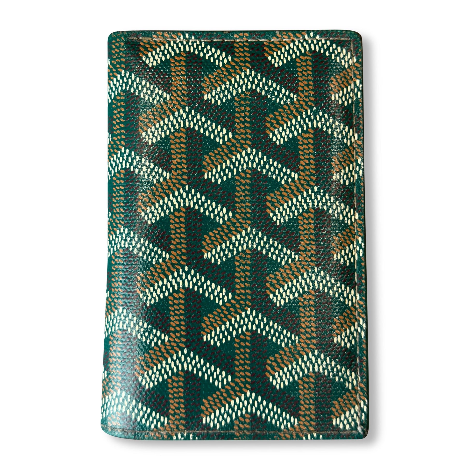 GOYARD GREEN CARD HOLDER - Affluent ArchivesUsed HIGH END DESIGNER CLOTHING