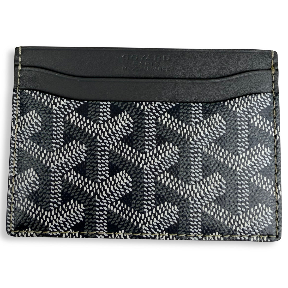 GOYARD GREY CARD HOLDER | PRE OWNED - Affluent ArchivesUsed HIGH END DESIGNER CLOTHING
