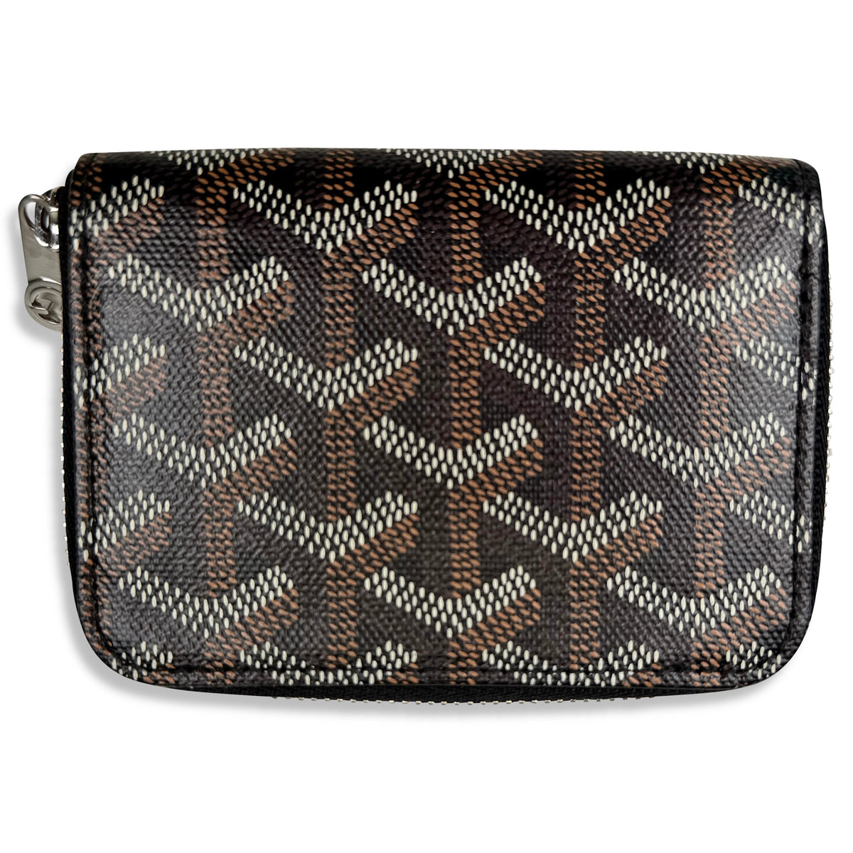 GOYARD MATIGNON ZIP WALLET BLACK / BEIGE | NEW - Affluent ArchivesUsed HIGH END DESIGNER CLOTHING