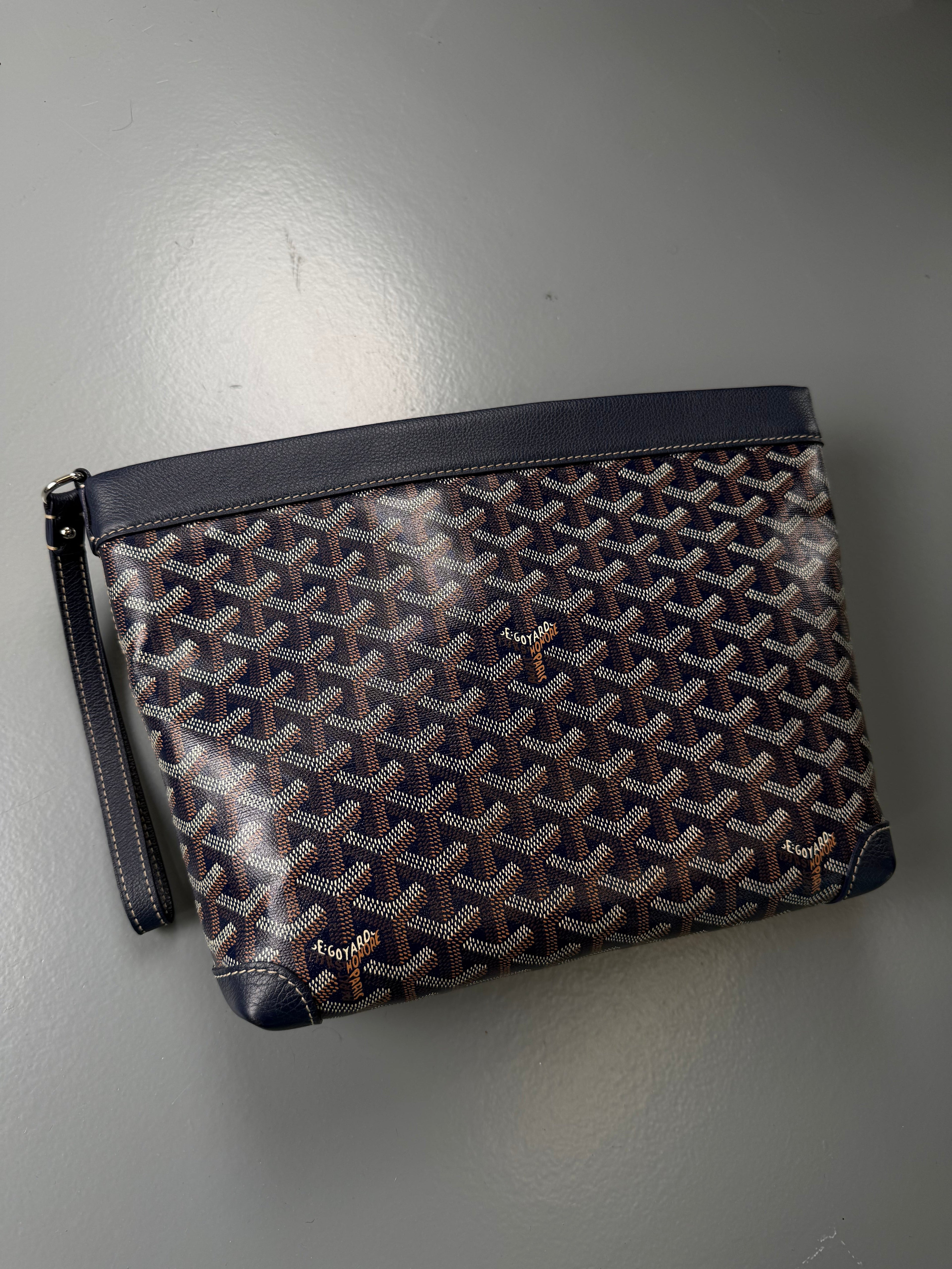 GOYARD NAVY CONTI - Affluent ArchivesUsed HIGH END DESIGNER CLOTHING