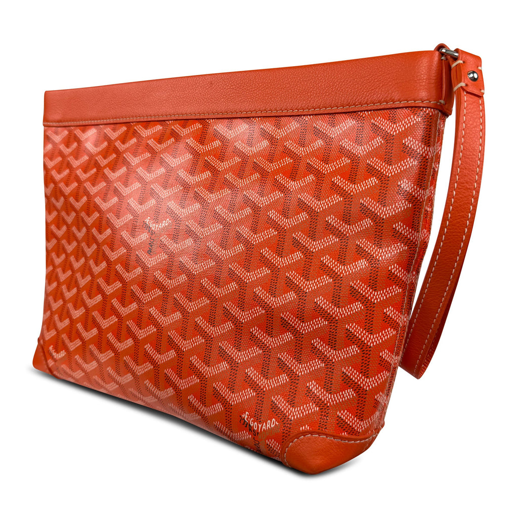 GOYARD ORANGE CONTI BAG | PRE OWNED - Affluent ArchivesUsed HIGH END DESIGNER CLOTHING