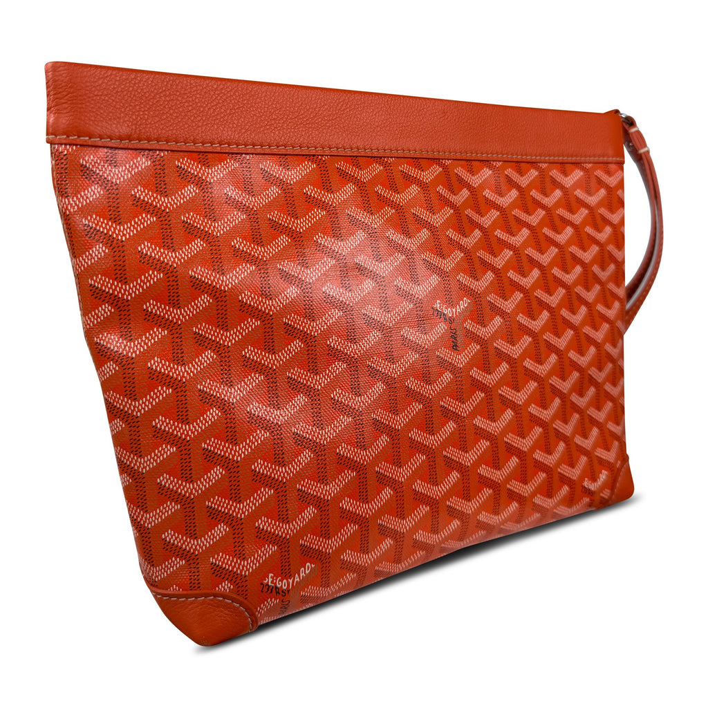 GOYARD ORANGE CONTI BAG | PRE OWNED - Affluent ArchivesUsed HIGH END DESIGNER CLOTHING