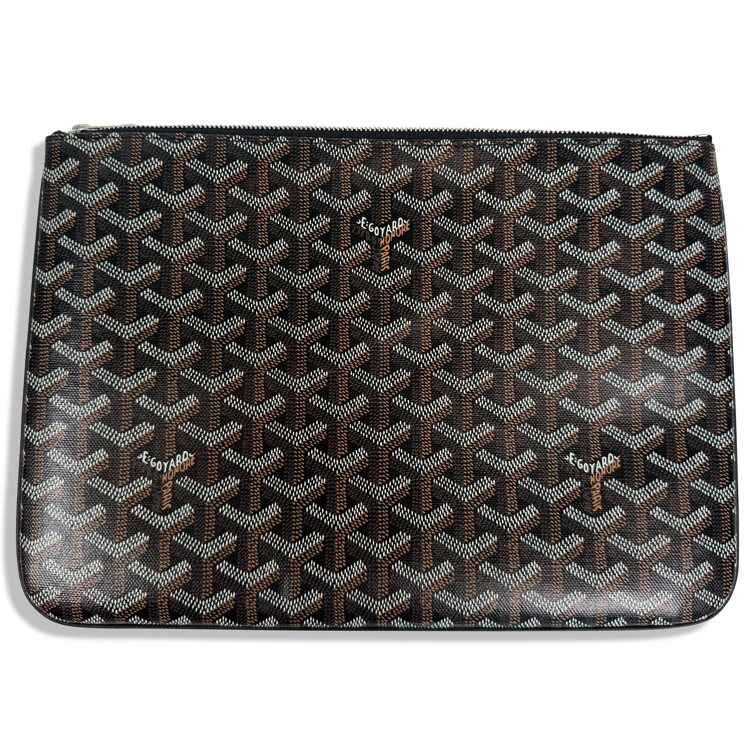 GOYARD TAN SENAT MM | NEW - Affluent ArchivesUsed HIGH END DESIGNER CLOTHING