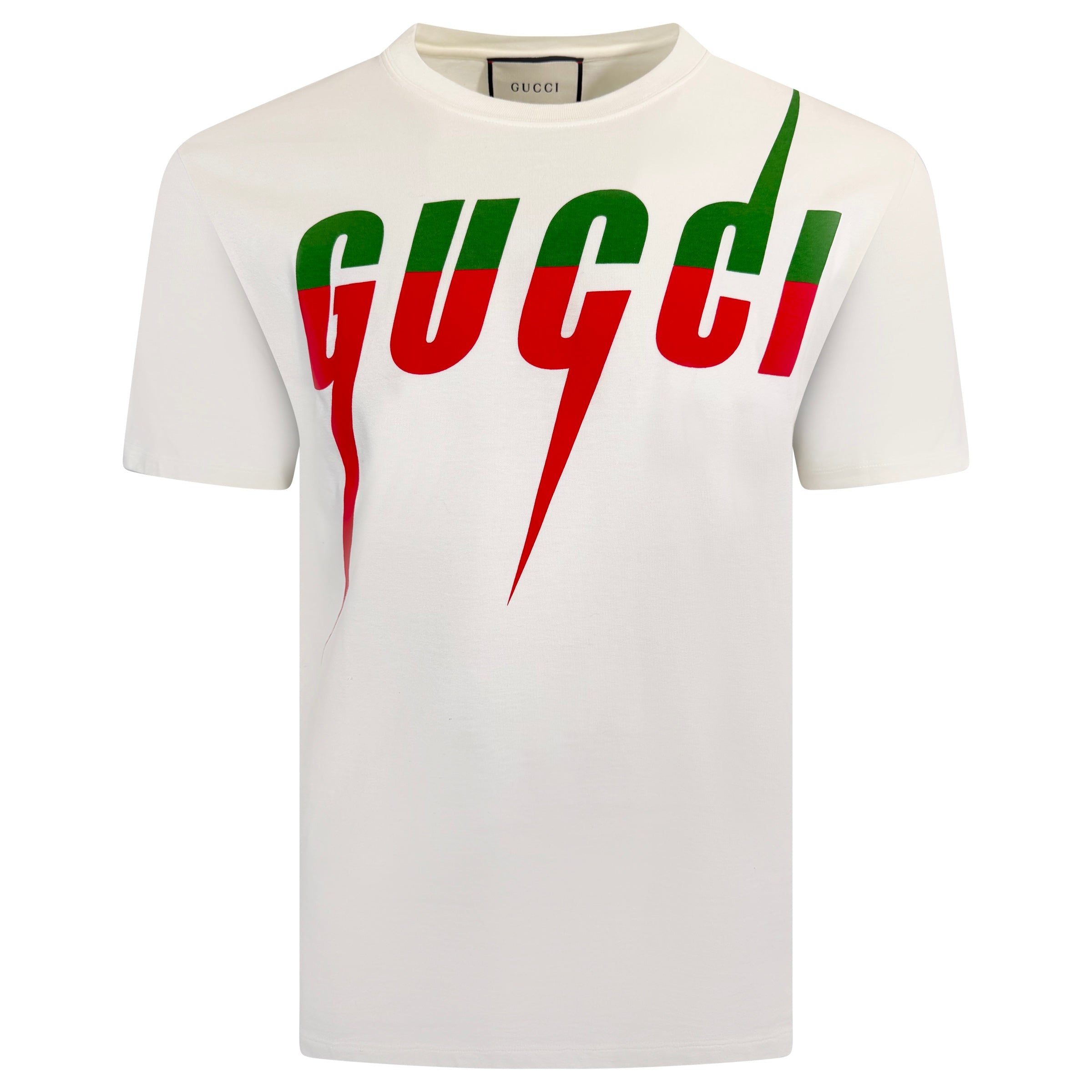 GUCCI BLADE T SHIRT - SMALL (Fits Large) | PRE OWNED - Affluent ArchivesUsed HIGH END DESIGNER CLOTHING