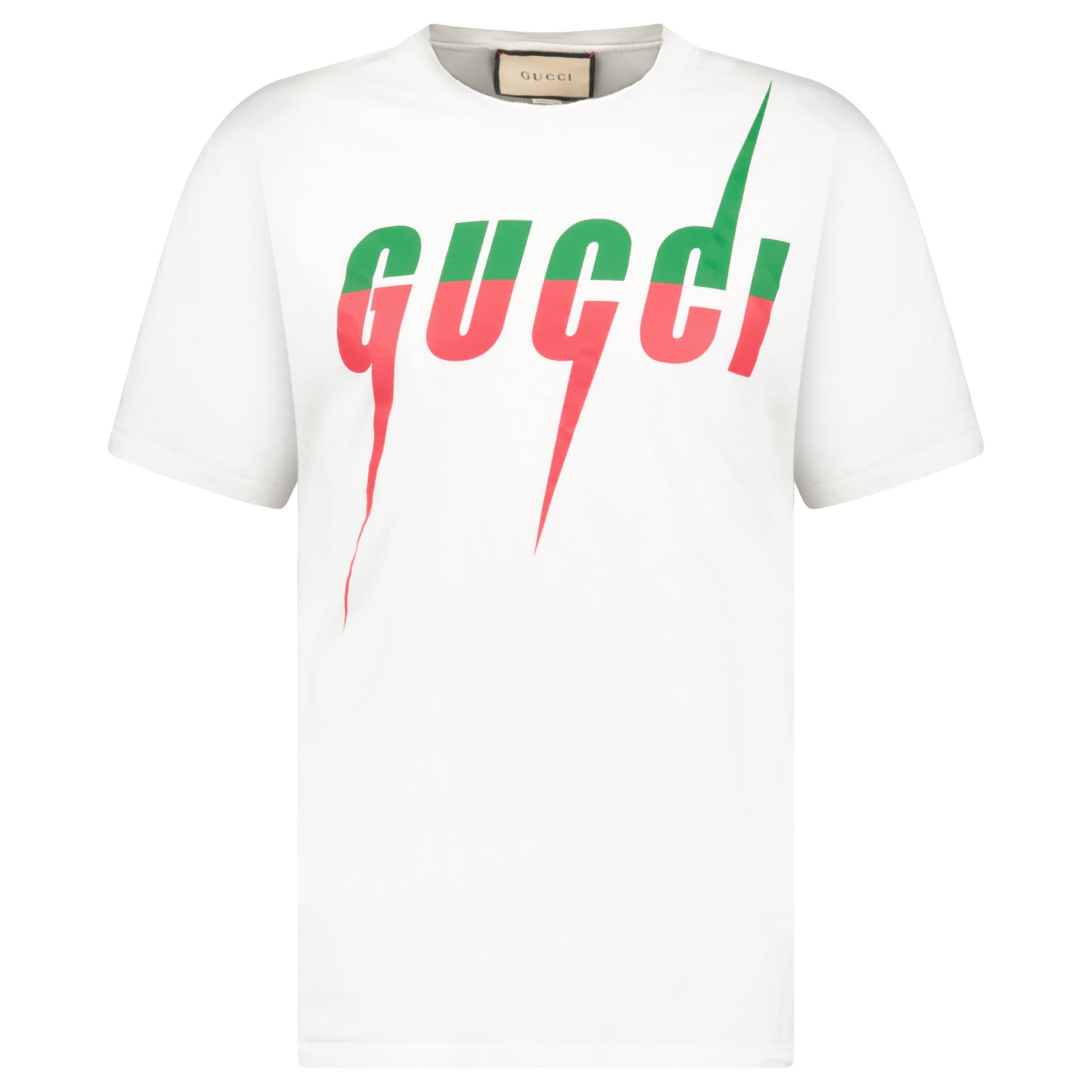 GUCCI BLADE T SHIRT WHITE - MEDIUM (Fits Large) - Affluent ArchivesUsed HIGH END DESIGNER CLOTHING