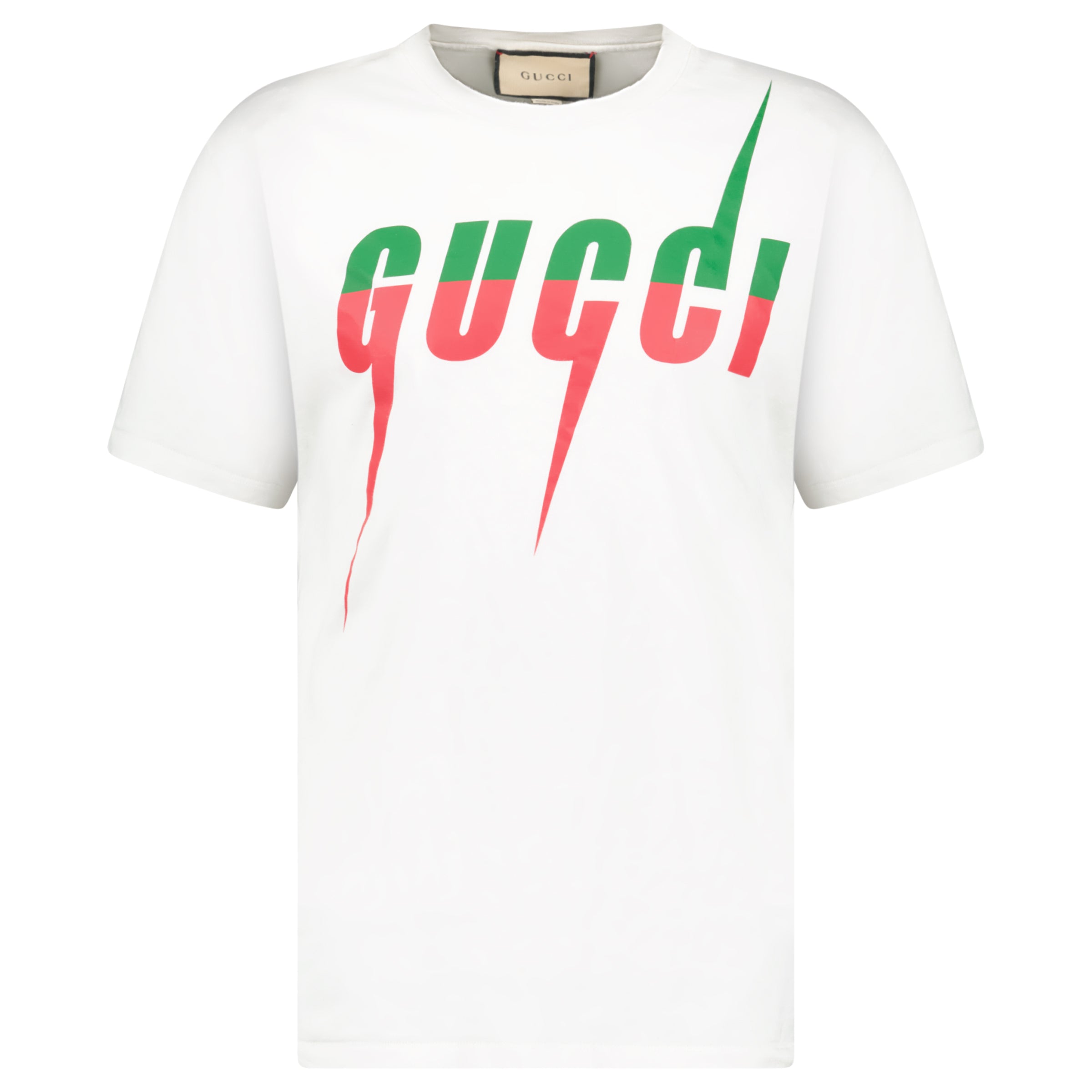 GUCCI BLADE T SHIRT WHITE - MEDIUM (Fits Large) - Affluent ArchivesUsed HIGH END DESIGNER CLOTHING