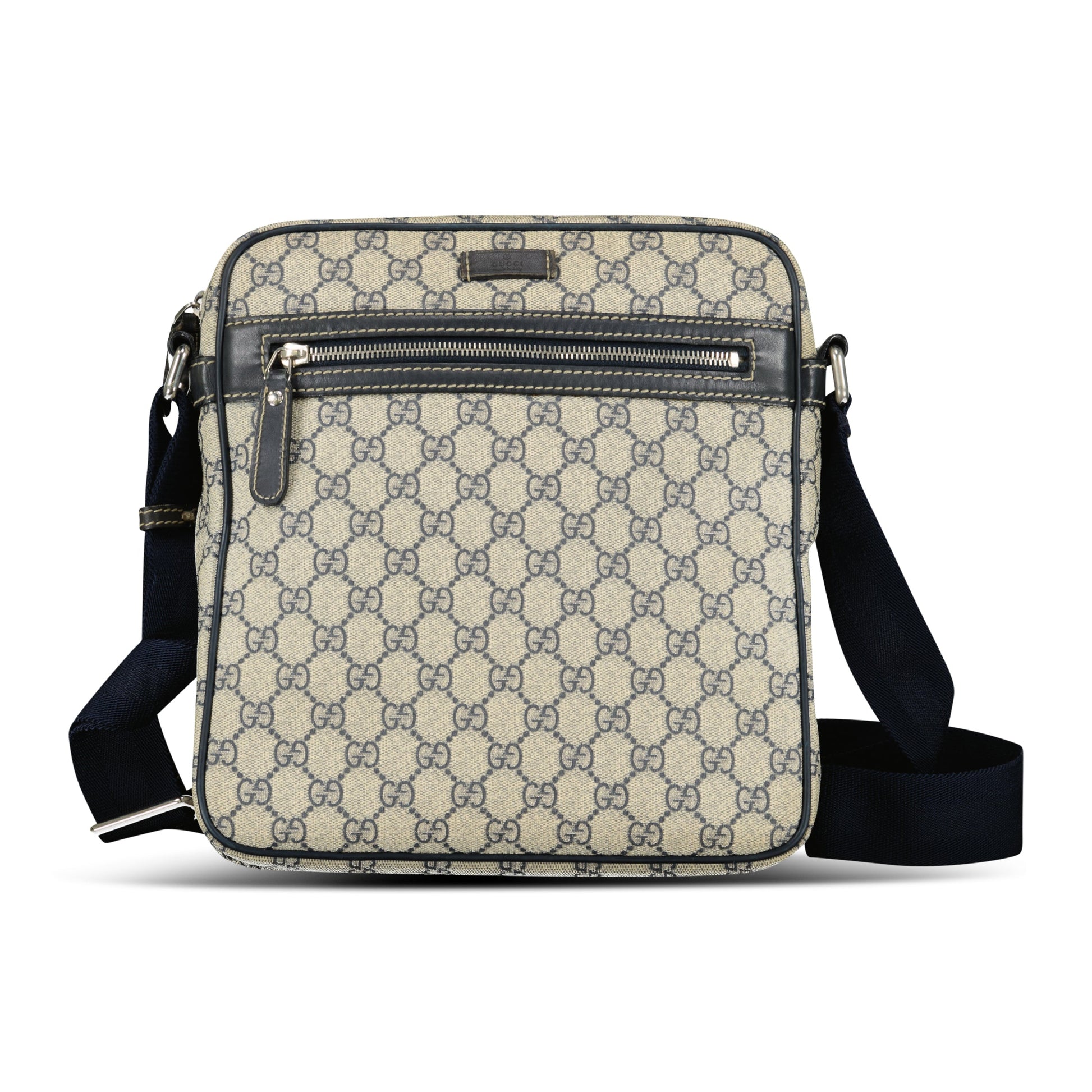 GUCCI GG SUPREME LARGE CROSS BODY MESSENGER - Affluent ArchivesUsed HIGH END DESIGNER CLOTHING