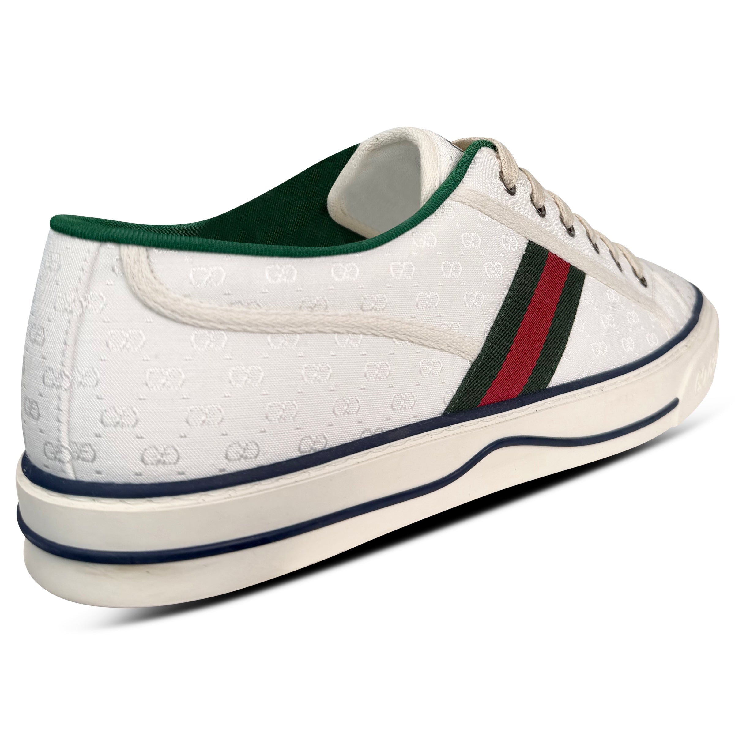 GUCCI GG TENNIS LOW SNEAKER - UK 11 (44) | PRE OWNED - Affluent ArchivesUsed HIGH END DESIGNER CLOTHING