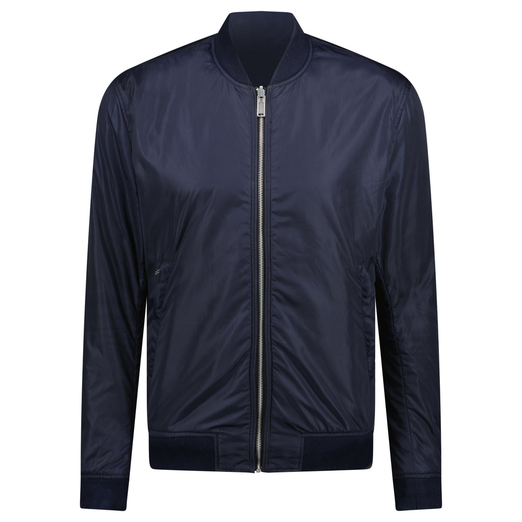 GUCCI MONOGRAM NAVY BOMBER REVERSIBLE - SMALL - Affluent ArchivesUsed HIGH END DESIGNER CLOTHING