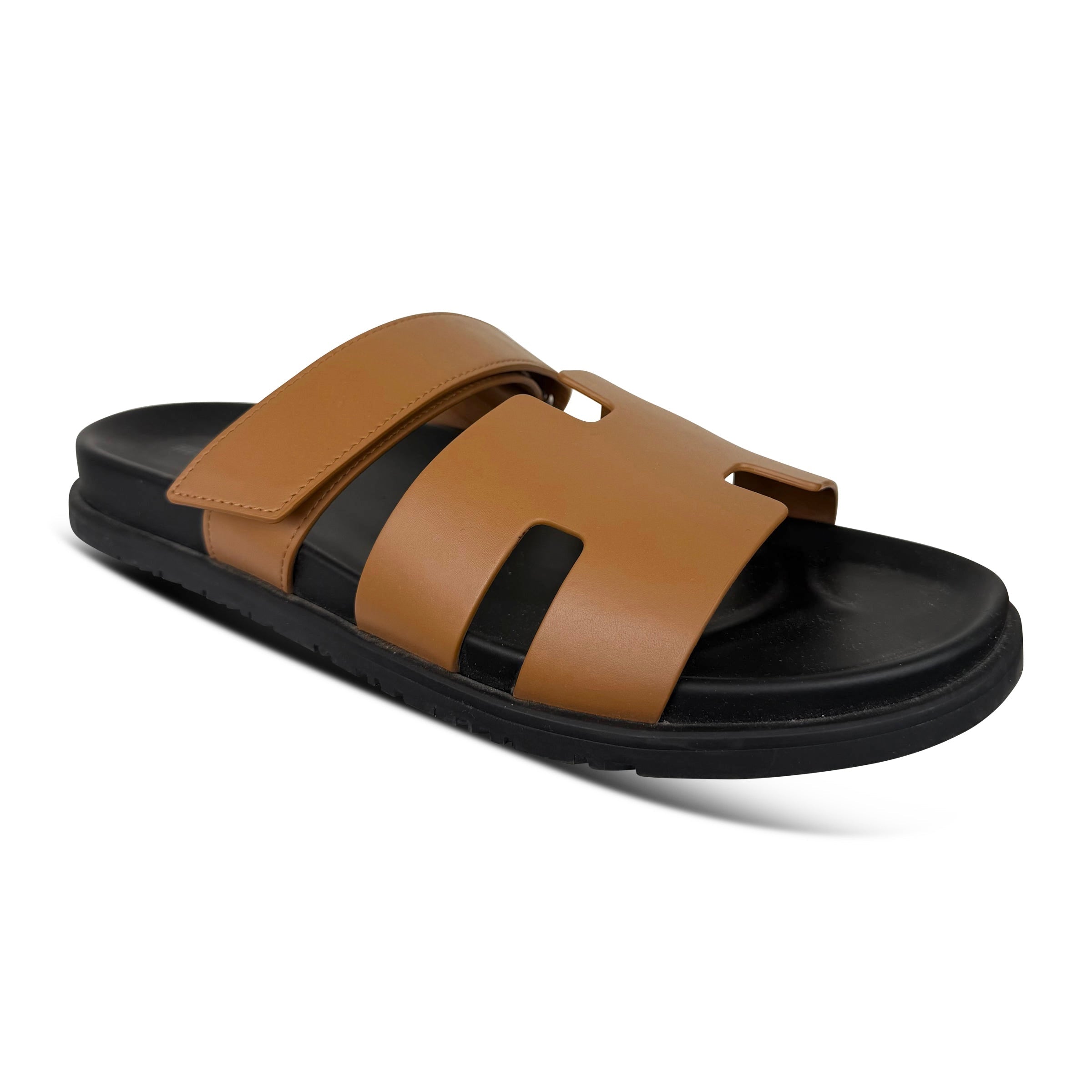 HERMES CHYPRE SANDALS TAN - UK 12 (Fits 11 | PRE OWNED - Affluent ArchivesUsed HIGH END DESIGNER CLOTHING