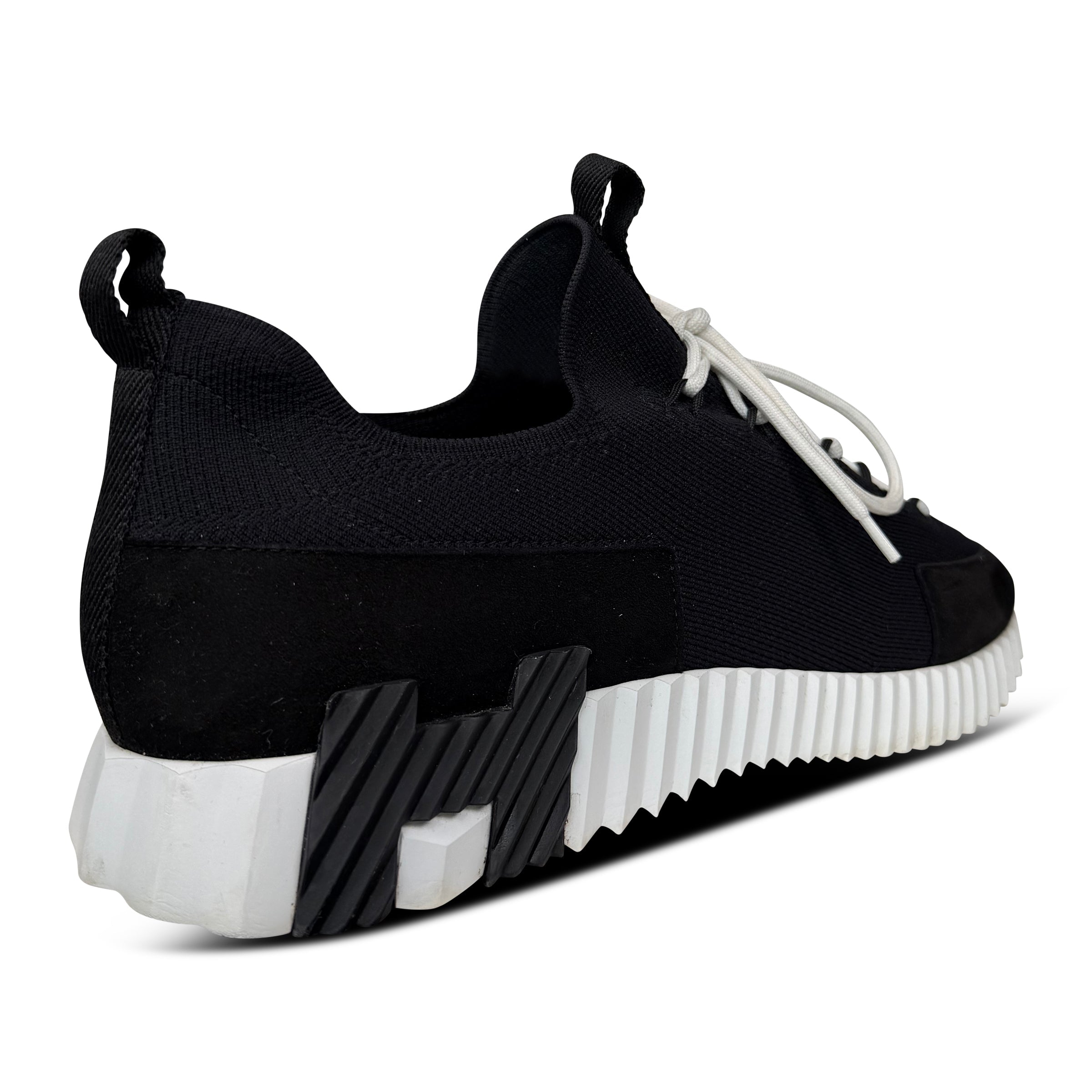 HERMES LIFT SNEAKER BLACK - UK 8 (Fits 9) - Affluent ArchivesUsed HIGH END DESIGNER CLOTHING