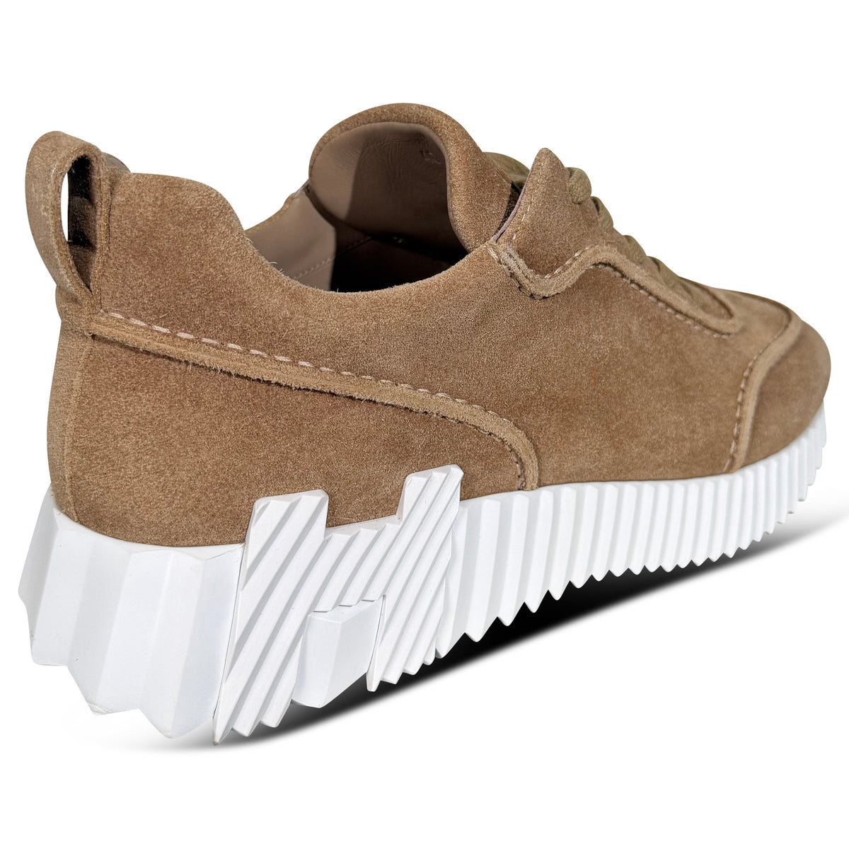 HERMES NEXT BEIGE SNEAKER - UK 6 (Fits 7.5) | PRE OWNED - Affluent ArchivesUsed HIGH END DESIGNER CLOTHING