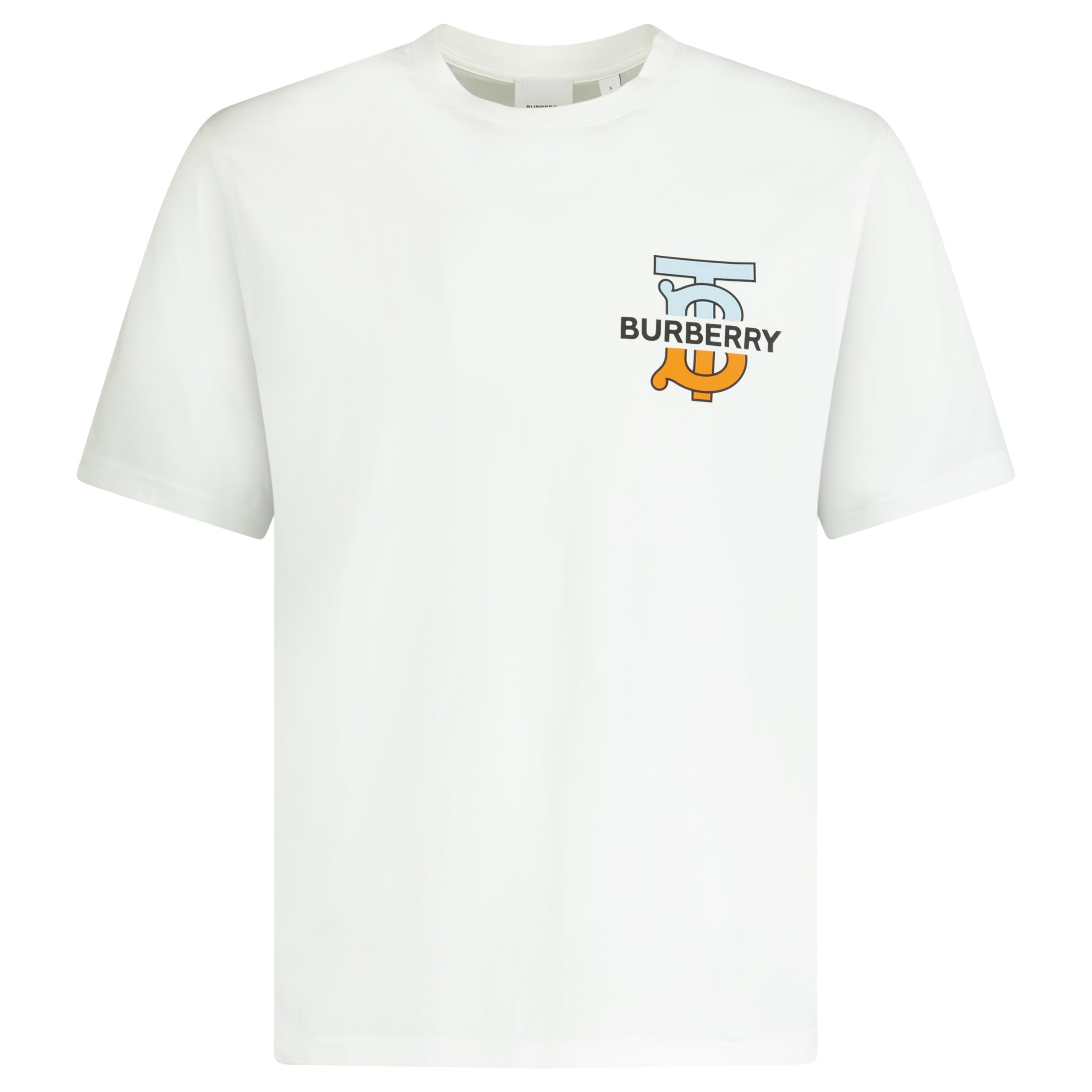 BURBERRY T SHIRT WHITE - SMALL (Fits Medium) | PRE OWNED