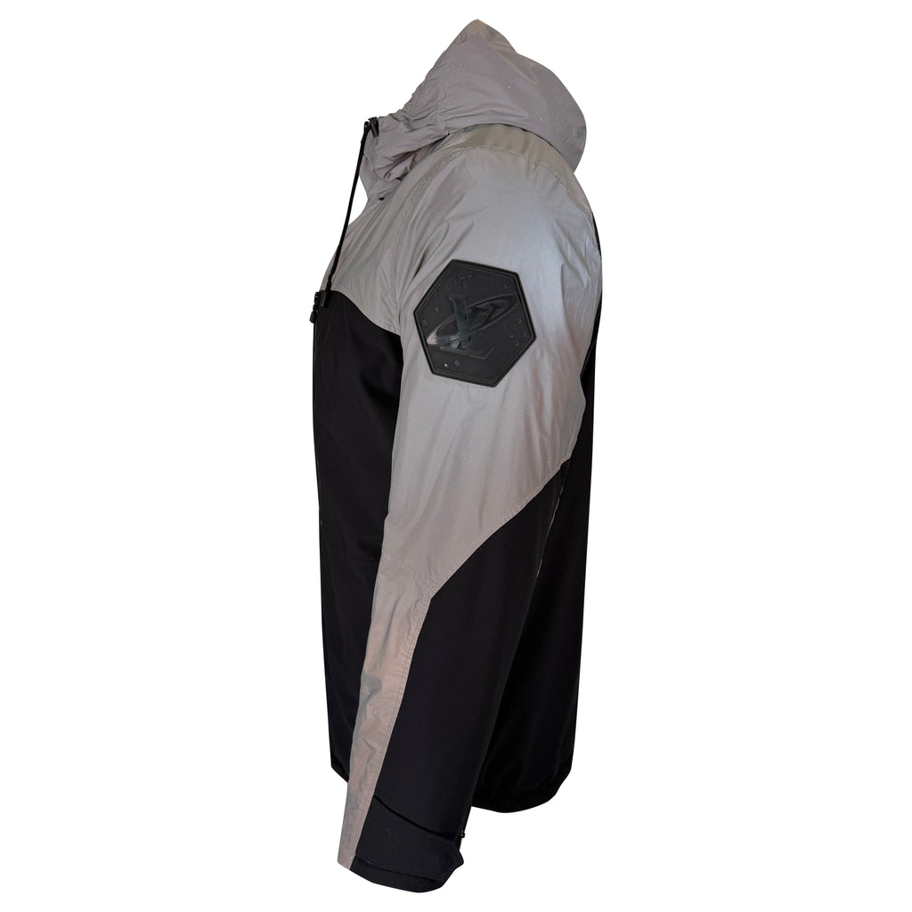 LOUIS VUITTON BLACK GALAXY JACKET - MEDIUM (Fits XL) | PRE OWNED
