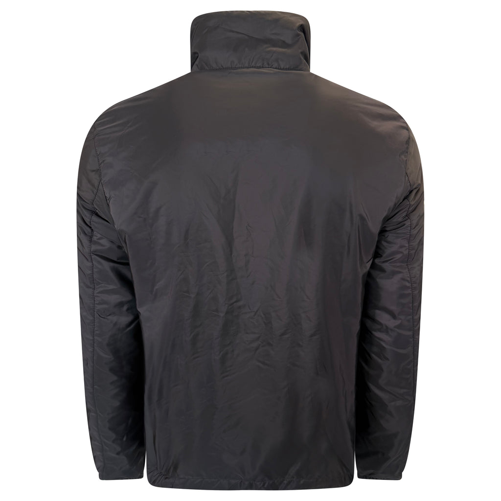 PRADA RE NYLON BLACK PADDED JACKET - LARGE (Fits Medium) | PRE OWNED