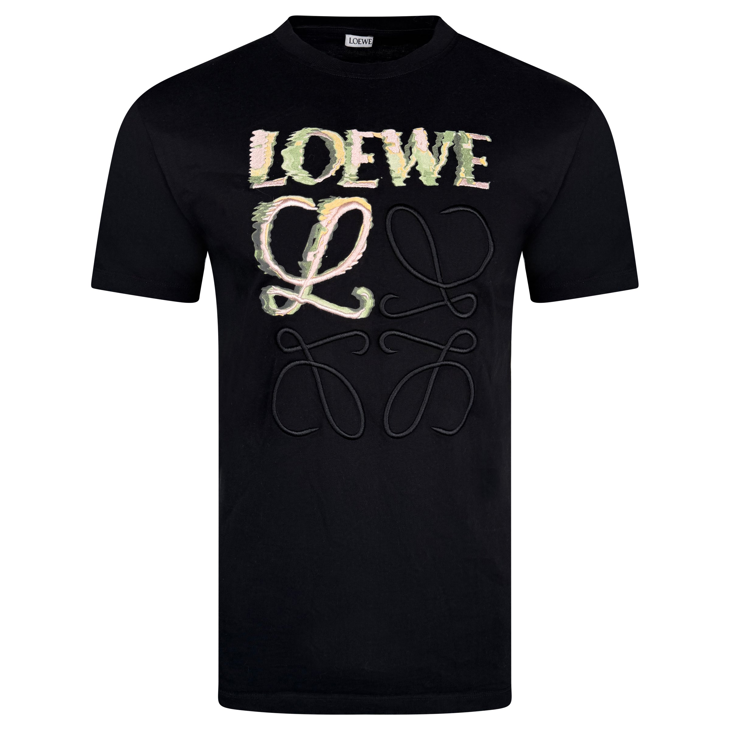 LOEWE BLACK POCKET T SHIRT - MEDIUM